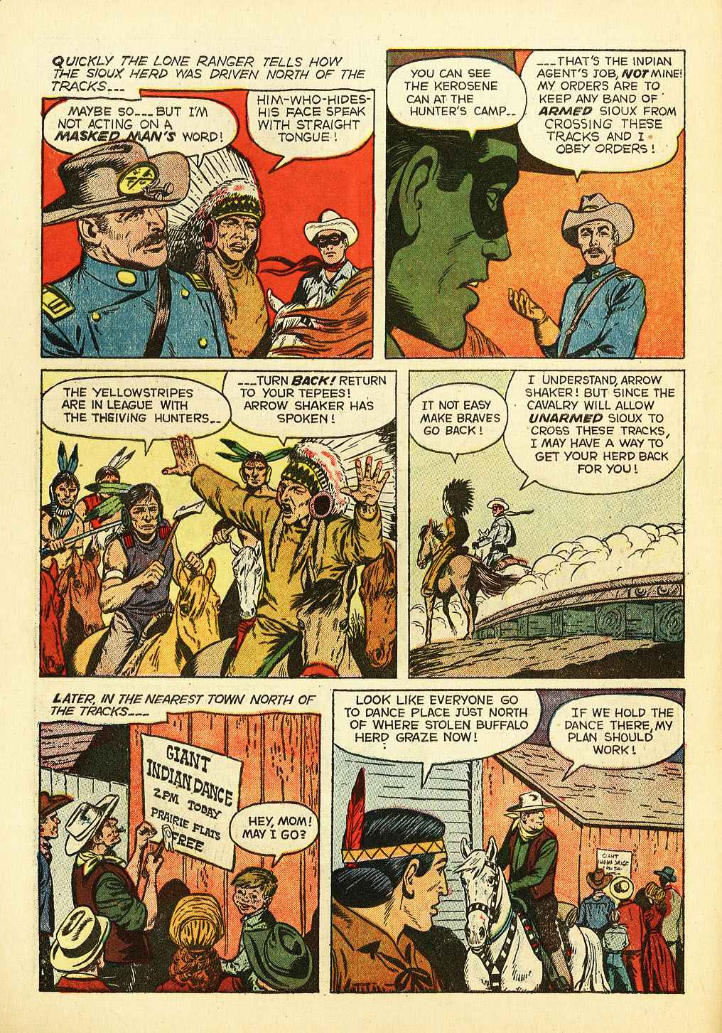 Read online The Lone Ranger (1948) comic -  Issue #129 - 10