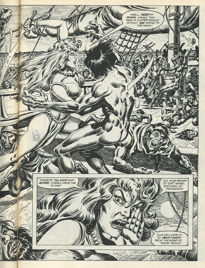 Read online The Savage Sword Of Conan comic -  Issue #139 - 43