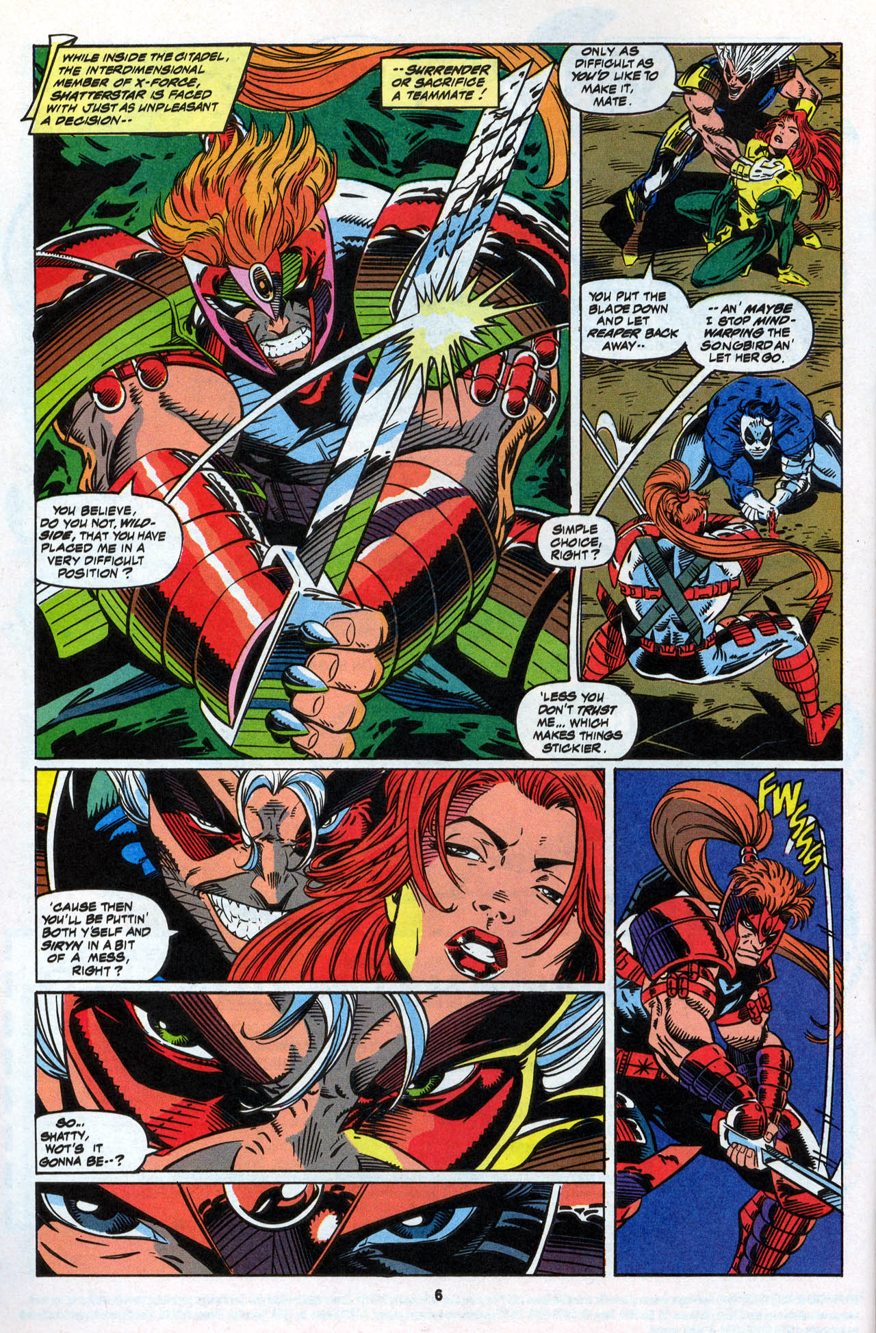 Read online X-Force (1991) comic -  Issue #28 - 8