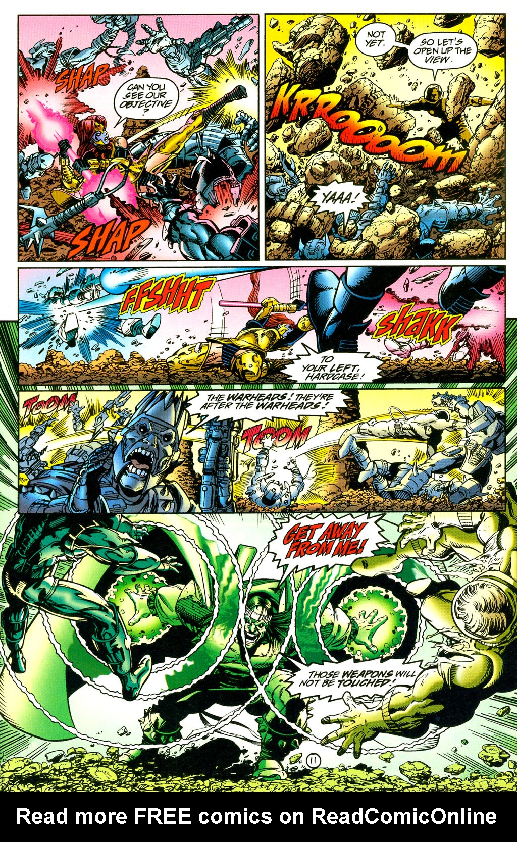 Read online UltraForce (1994) comic -  Issue #5 - 12