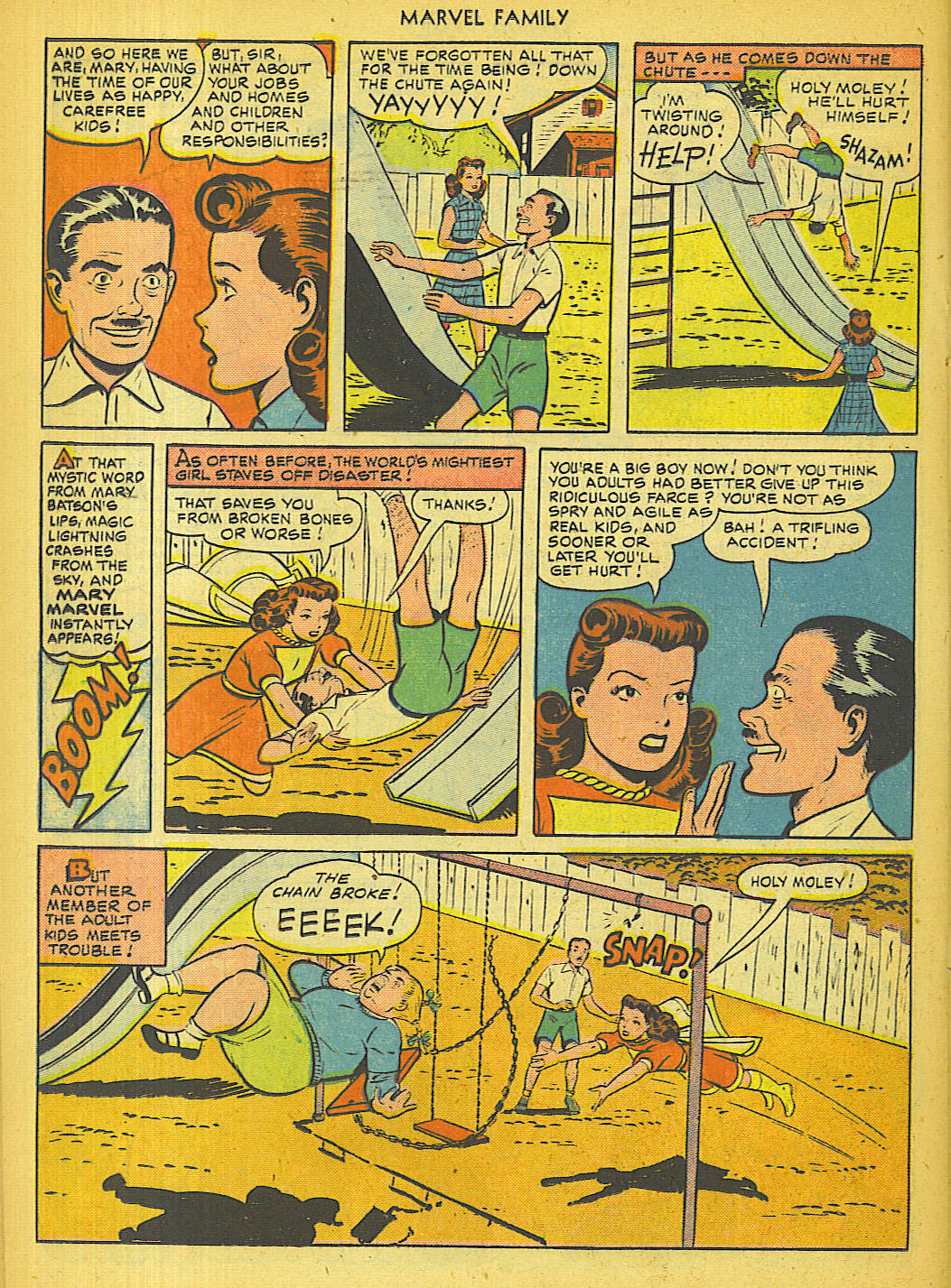 Read online The Marvel Family comic -  Issue #49 - 28