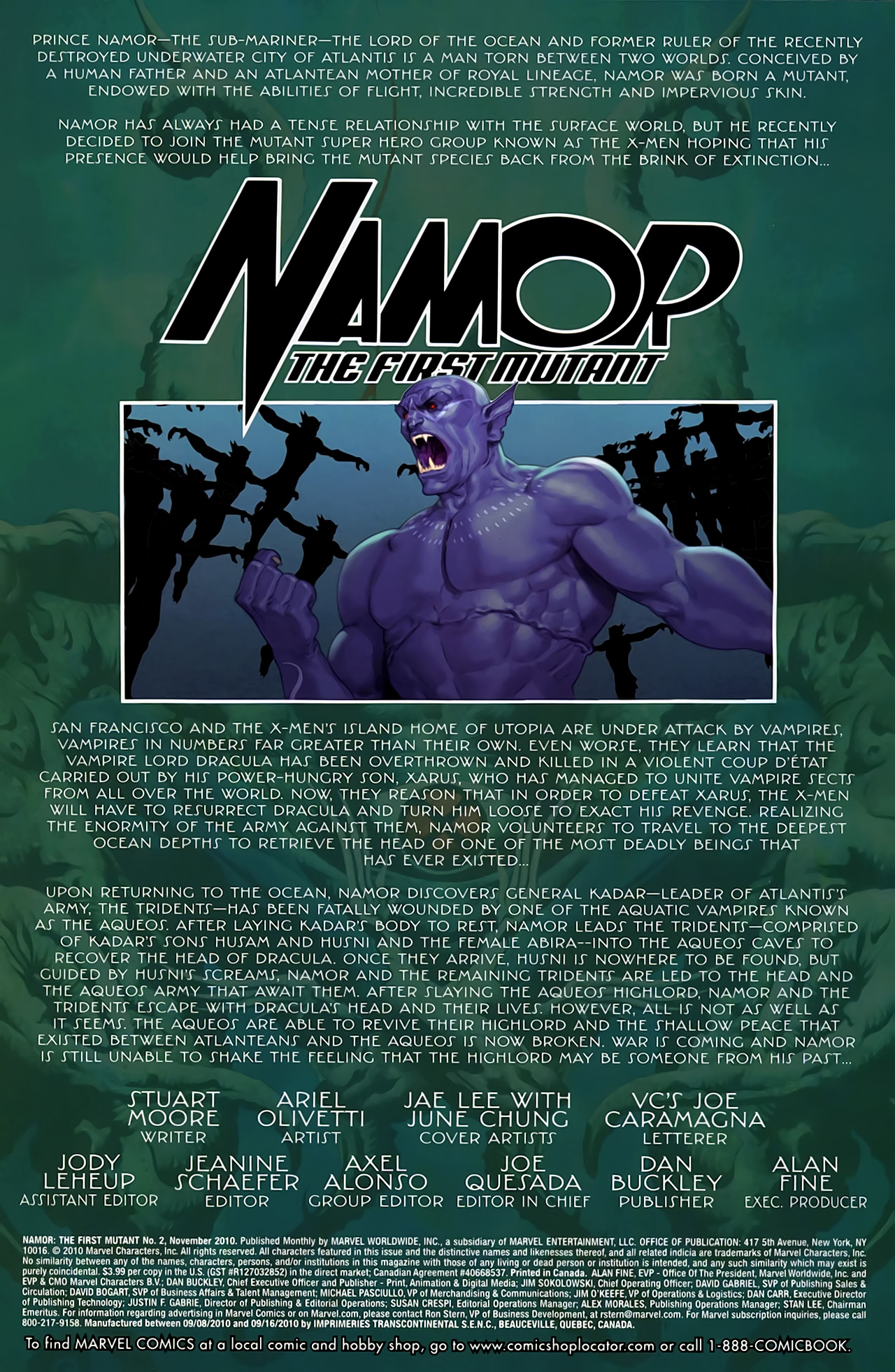 Read online Namor: The First Mutant comic -  Issue #2 - 3