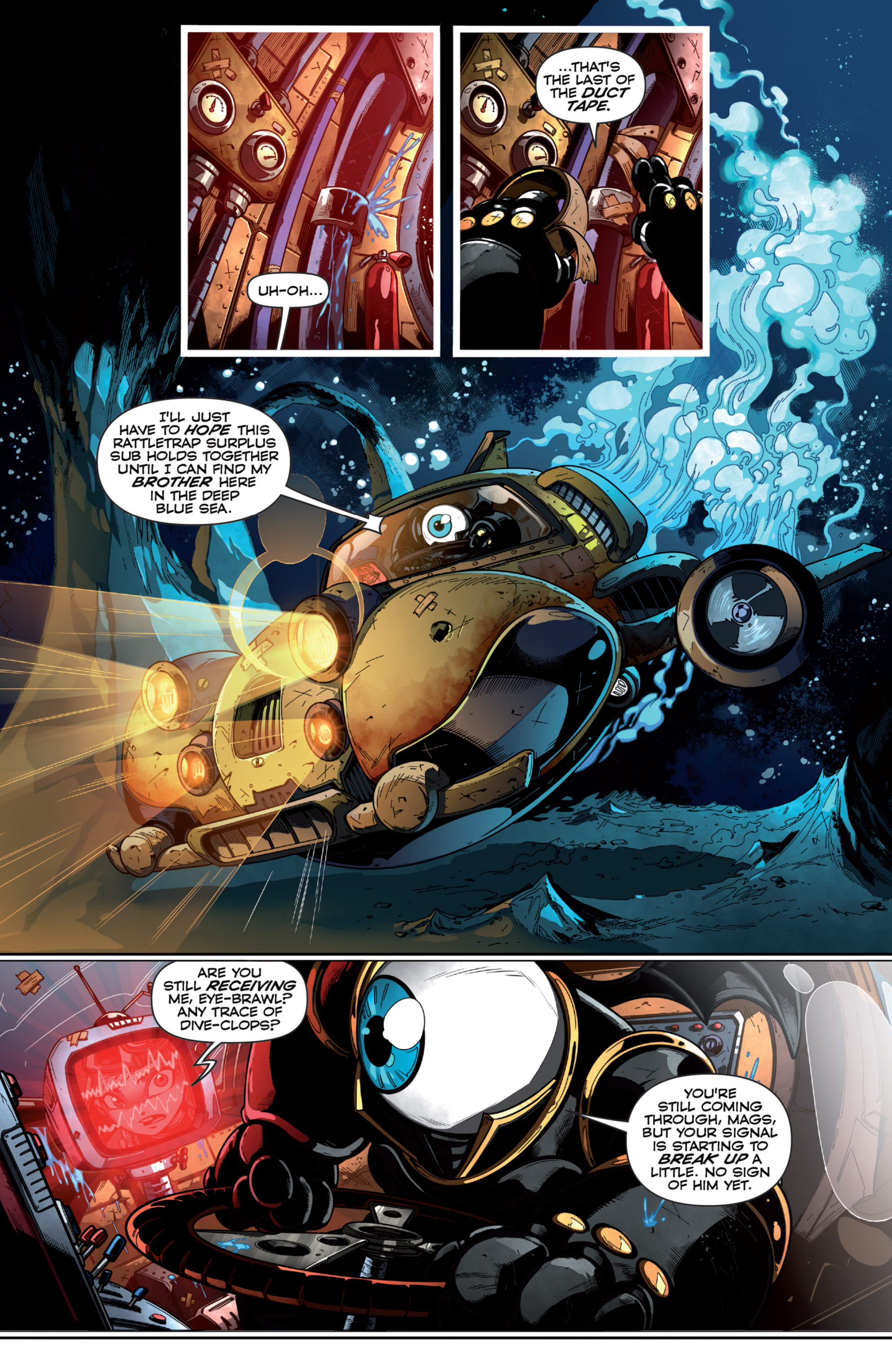 Read online Skylanders Superchargers comic -  Issue #6 - 3
