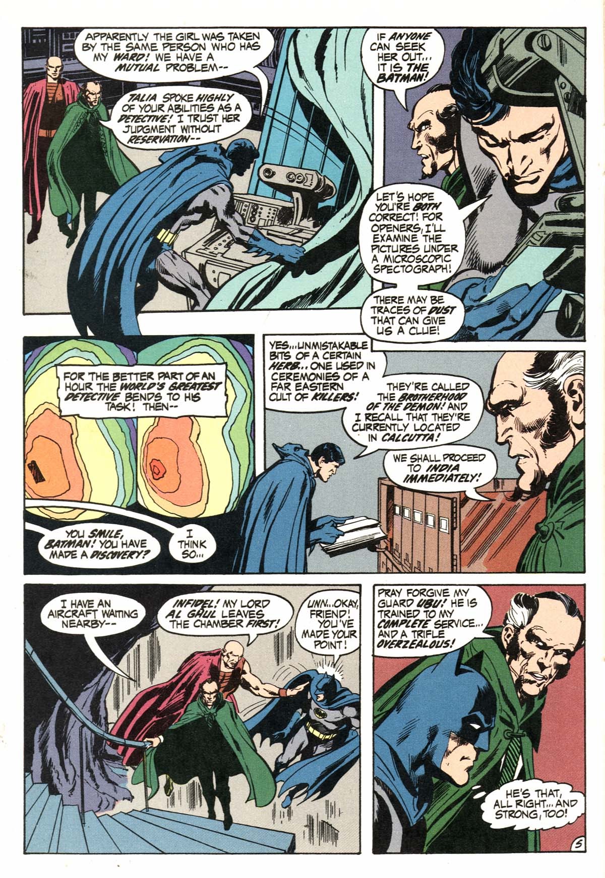 Read online The Saga of Ra's Al Ghul comic -  Issue #1 - 22