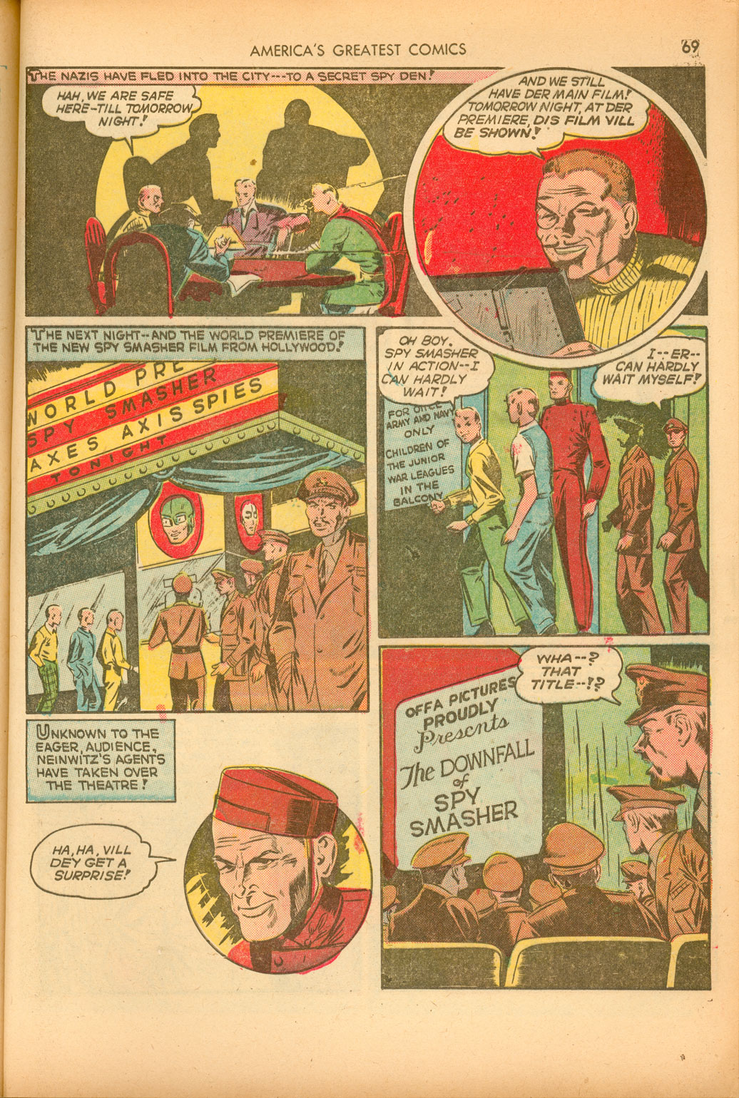 Read online America's Greatest Comics comic -  Issue #8 - 69