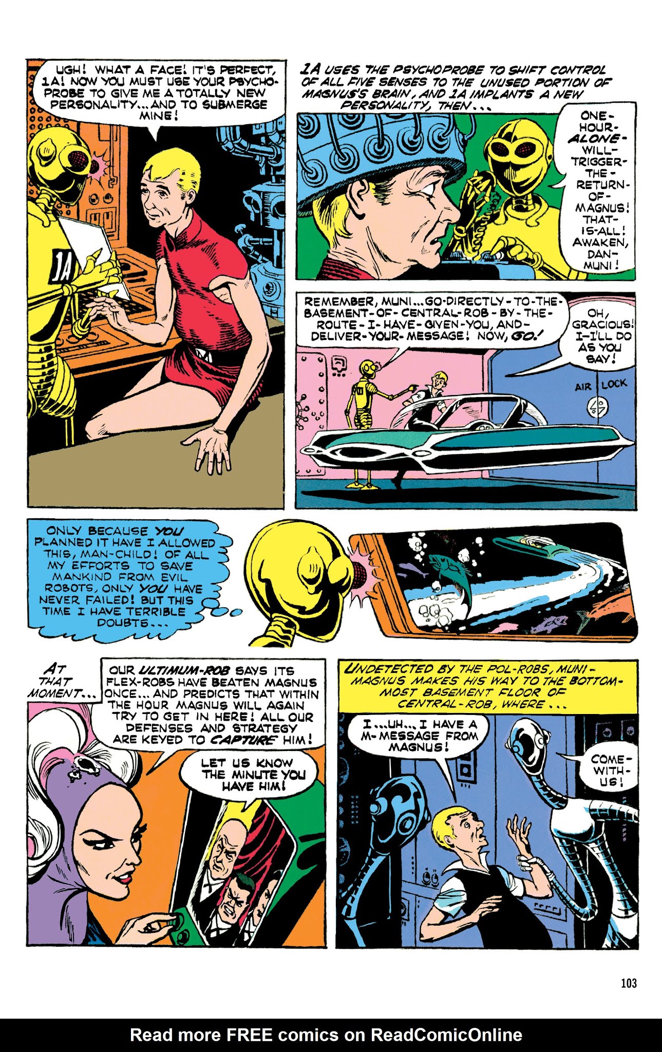 Read online Magnus, Robot Fighter Archives comic -  Issue # TPB 3 (Part 2) - 5