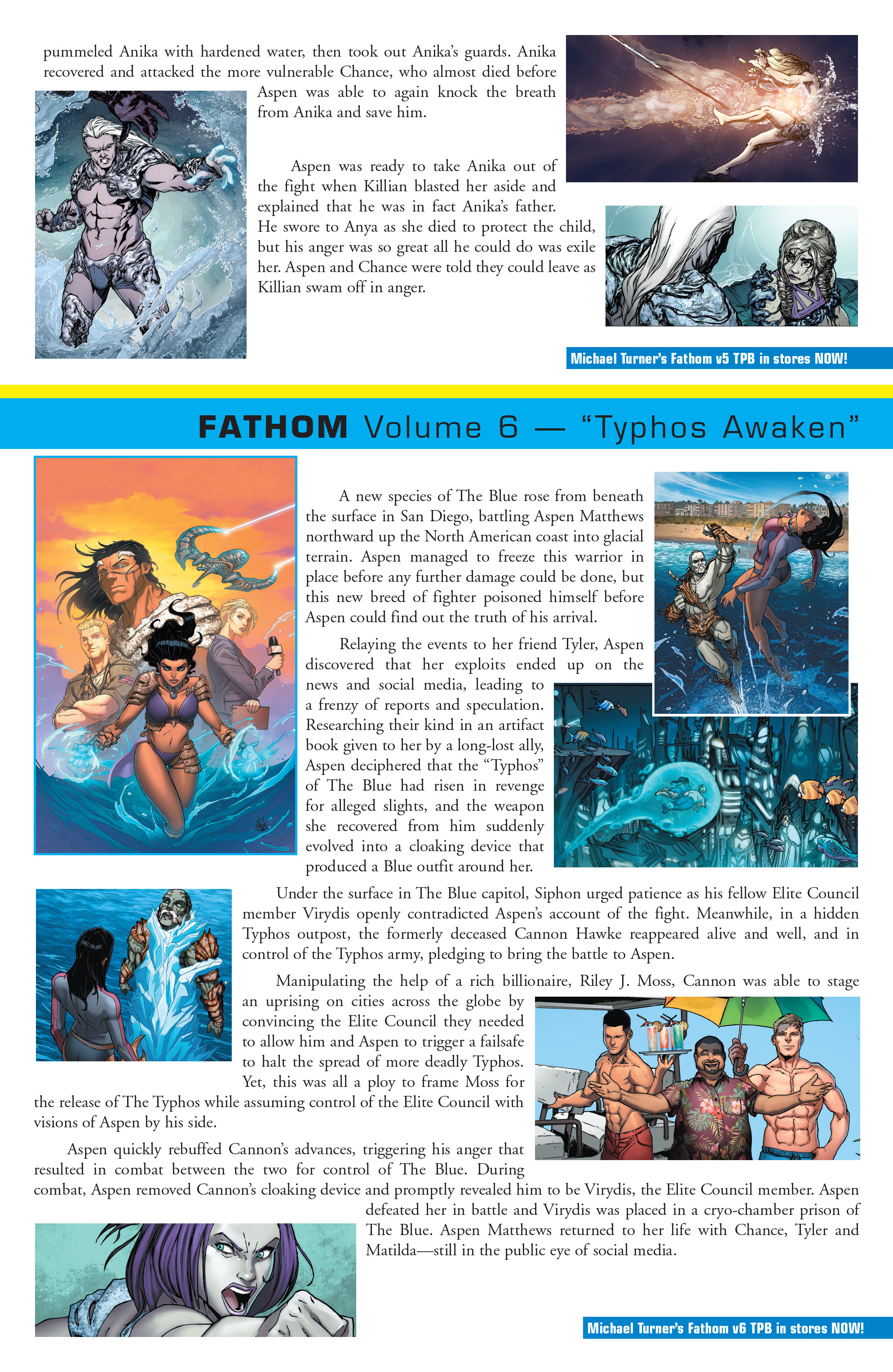 Read online Michael Turner's Fathom Primer comic -  Issue # Full - 19