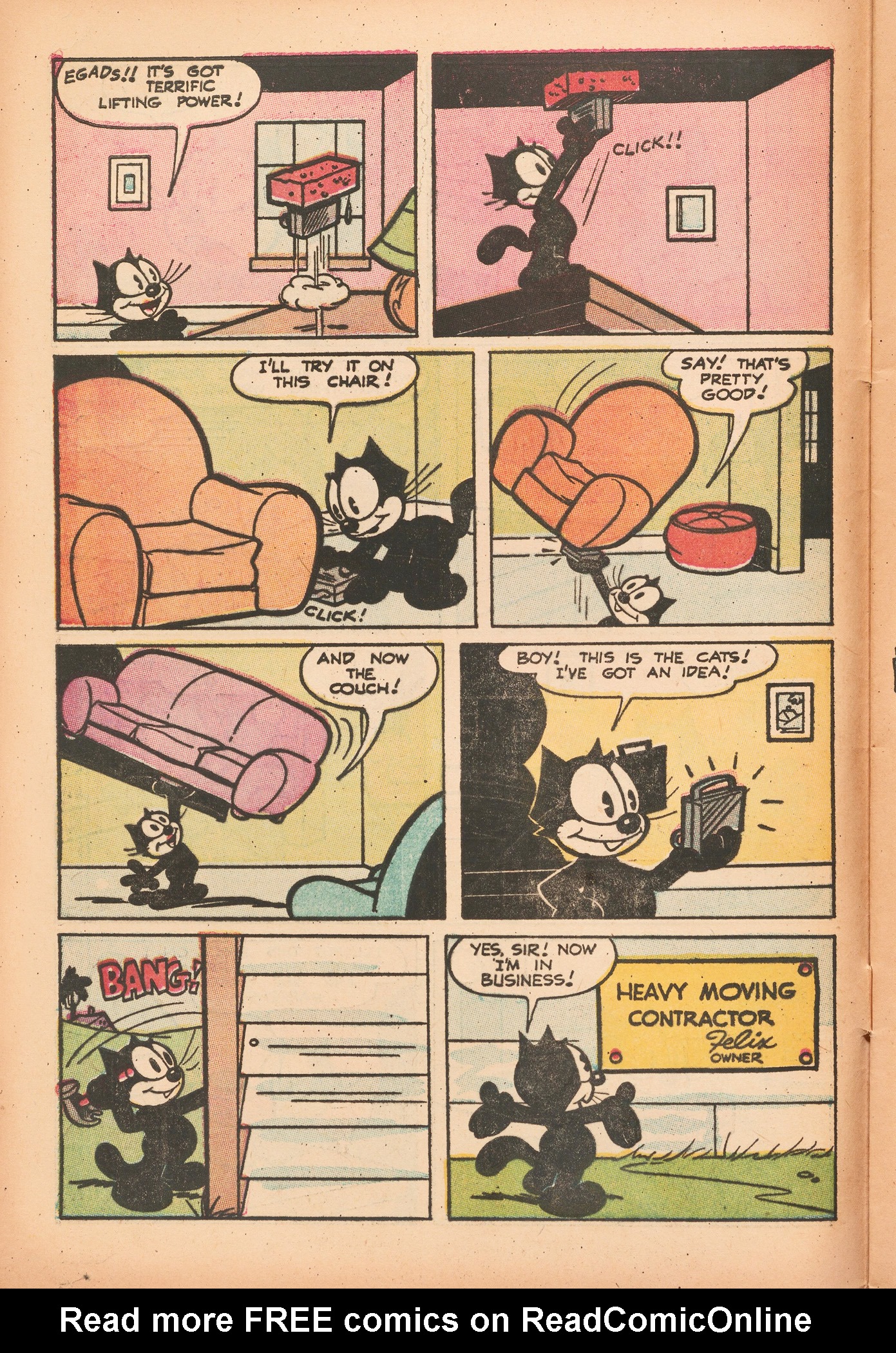 Read online Felix the Cat (1951) comic -  Issue #52 - 6