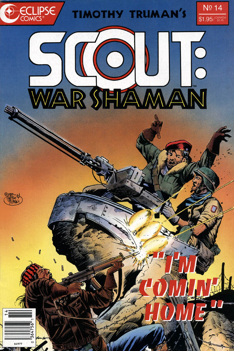 Read online Scout: War Shaman comic -  Issue #14 - 1