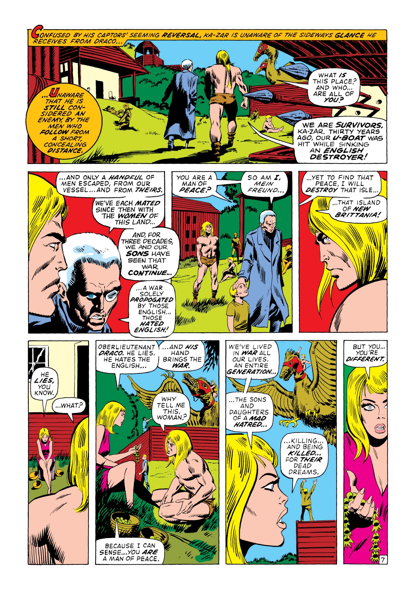 Read online Marvel Masterworks: Ka-Zar comic -  Issue # TPB 1 (Part 2) - 53