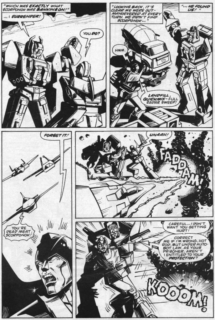 Read online The Transformers (UK) comic -  Issue #223 - 9