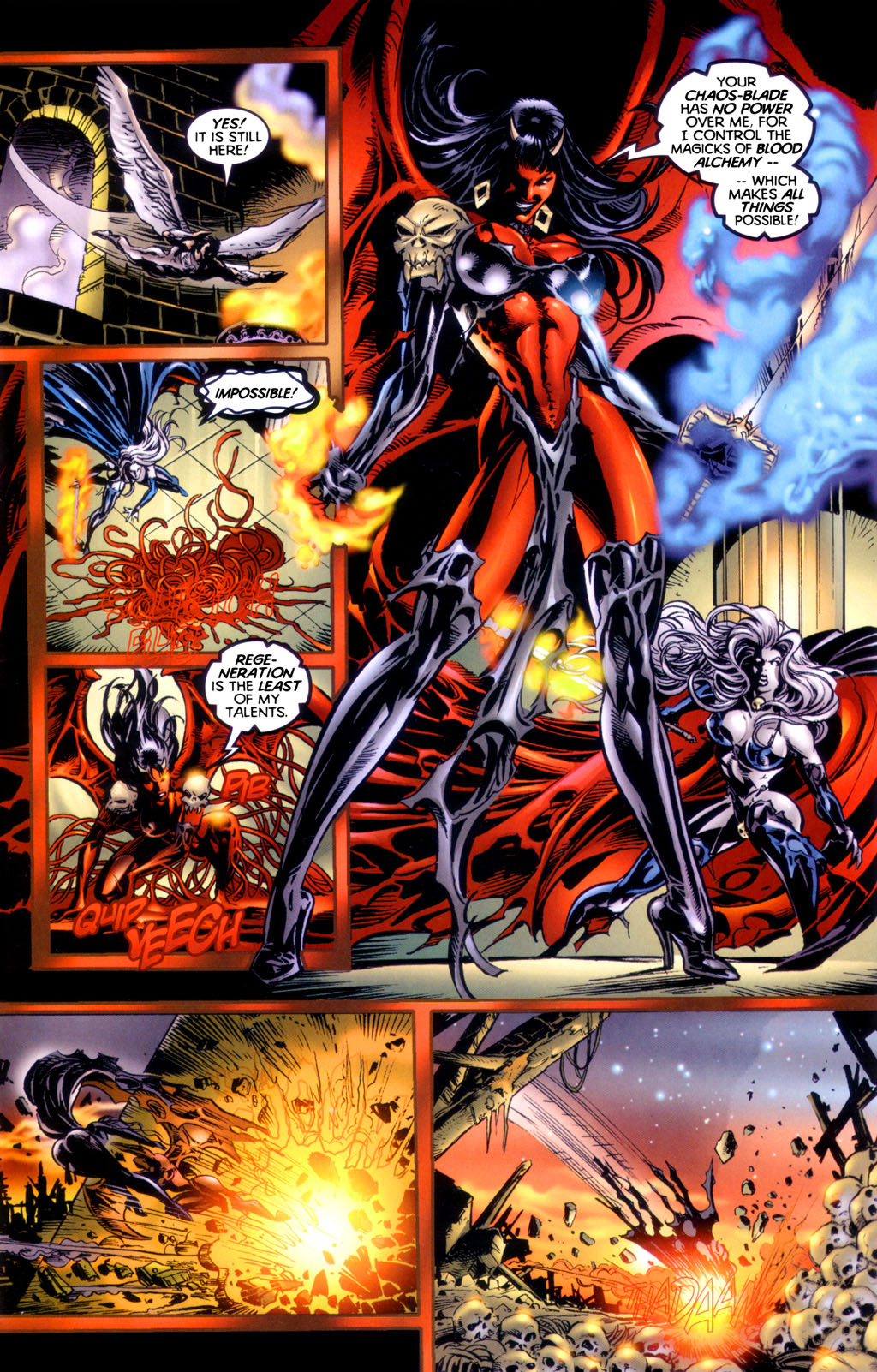 Read online Lady Death vs. Purgatori comic -  Issue # Full - 16