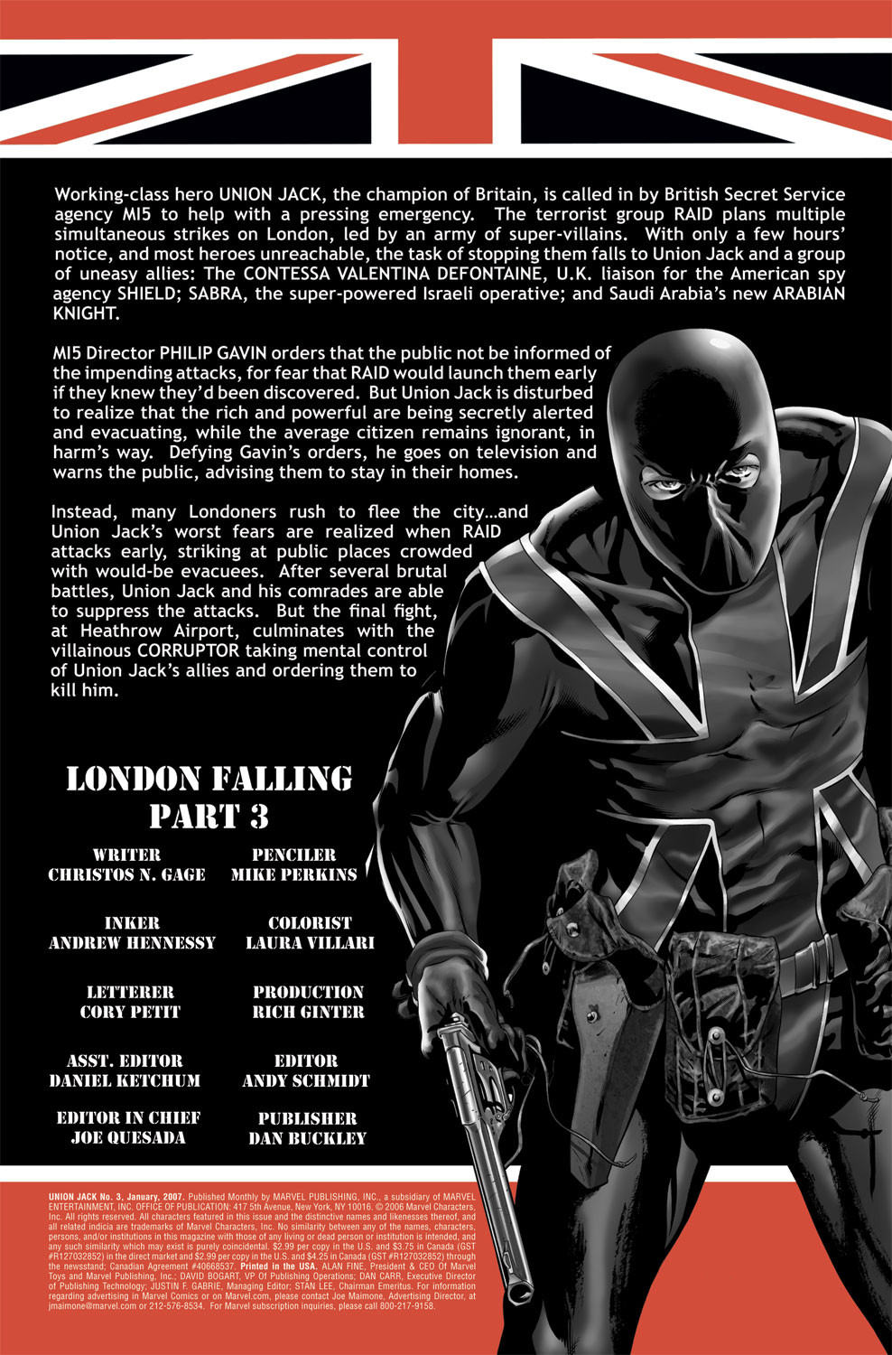 Read online Union Jack (2006) comic -  Issue #3 - 2