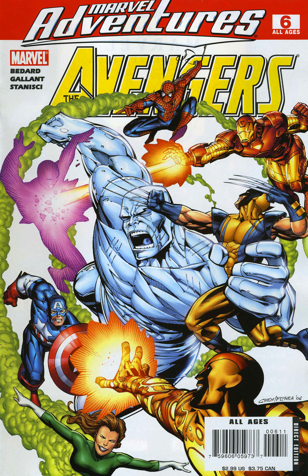 Read online Marvel Adventures The Avengers comic -  Issue #6 - 1