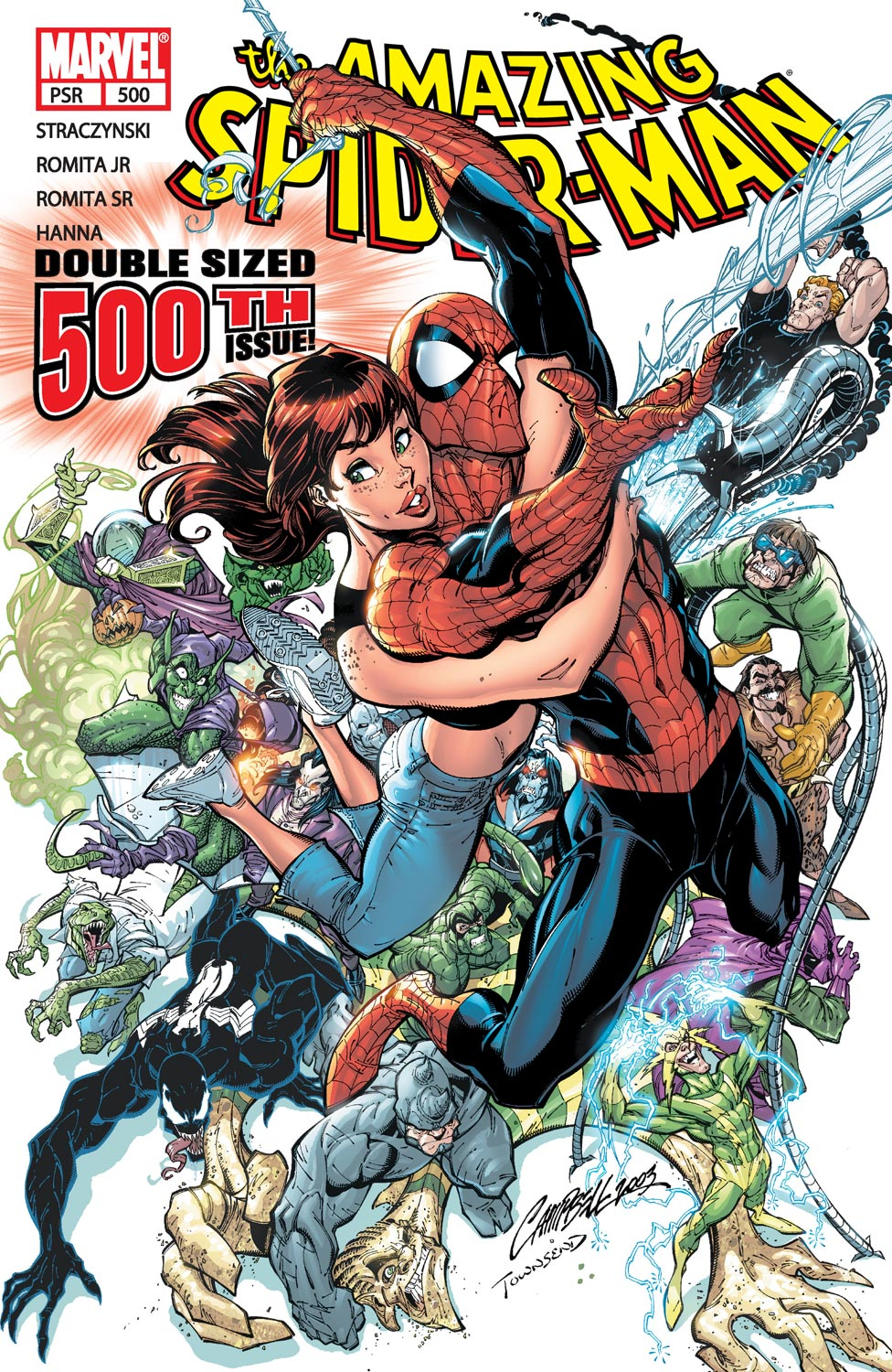 Read online The Amazing Spider-Man (1963) comic -  Issue #500 - 1