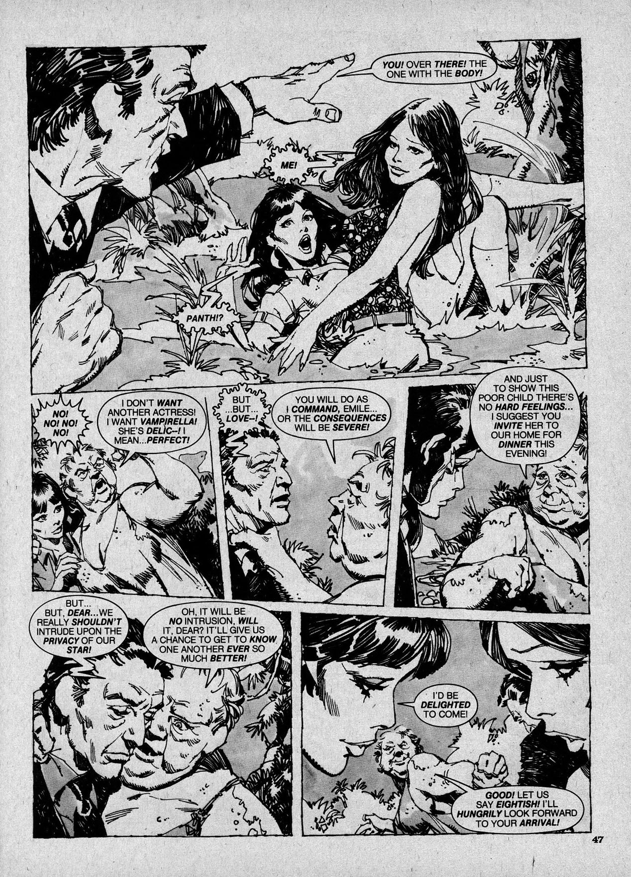 Read online Vampirella (1969) comic -  Issue #105 - 47
