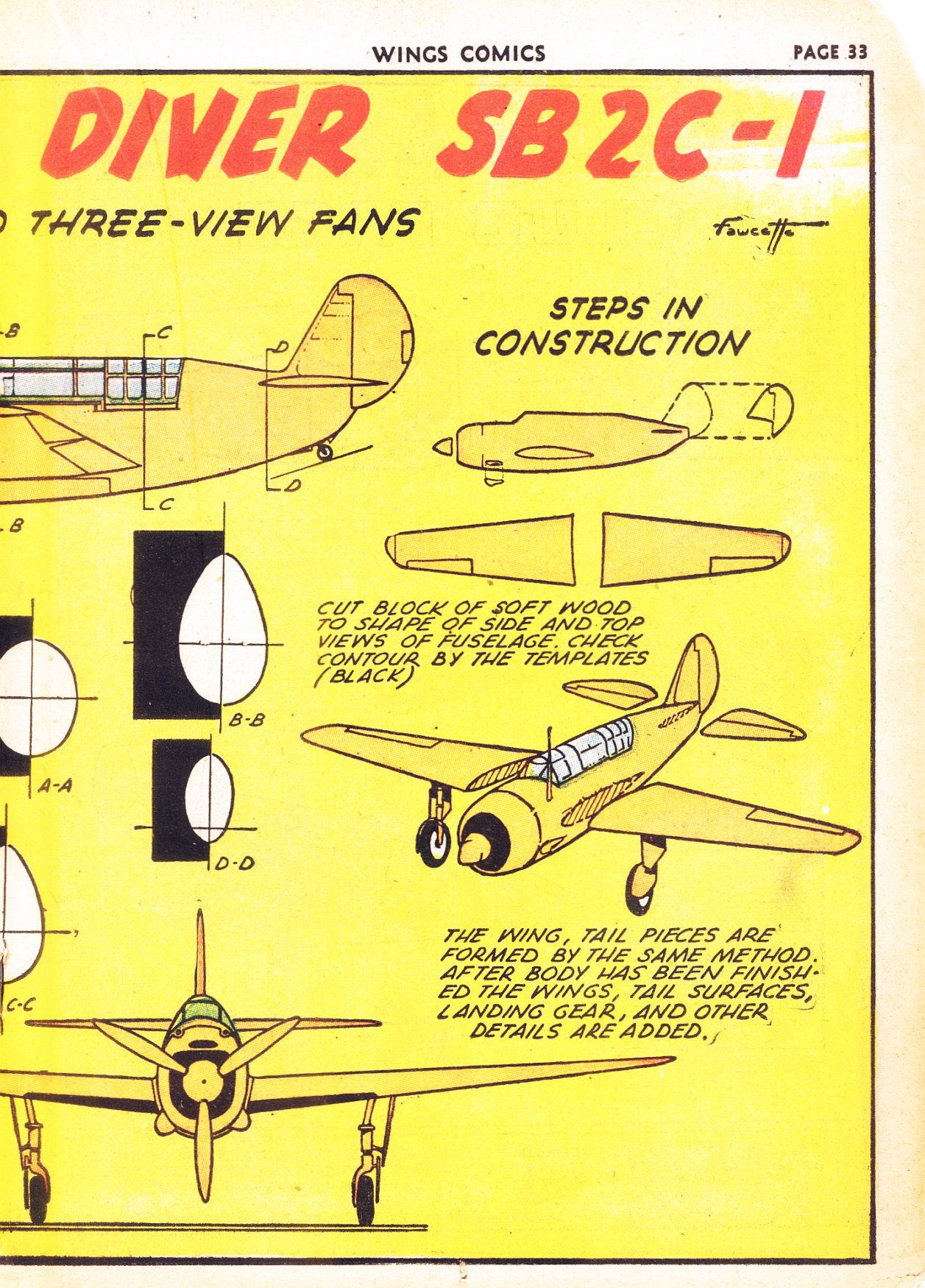 Read online Wings Comics comic -  Issue #26 - 35