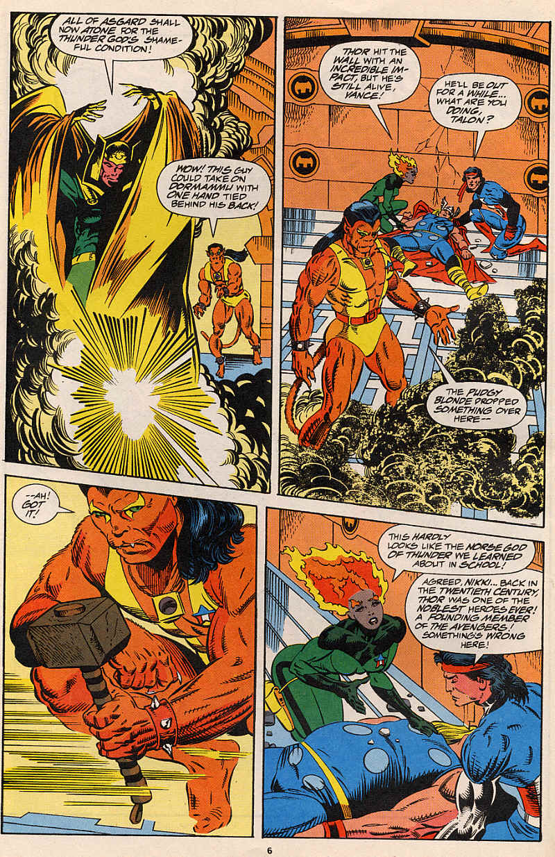 Read online Guardians of the Galaxy (1990) comic -  Issue #42 - 6