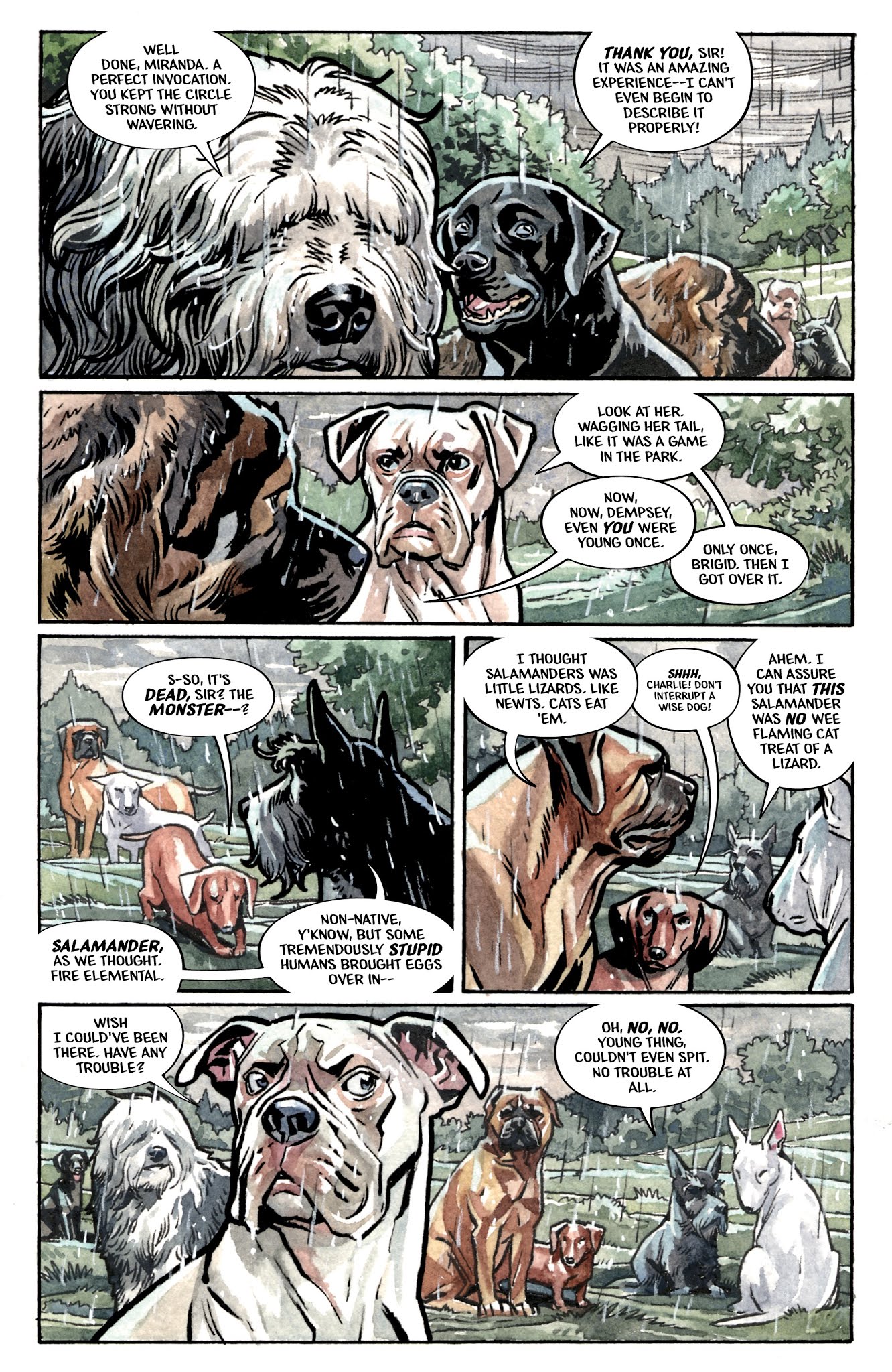 Read online Beasts of Burden: Wise Dogs and Eldritch Men comic -  Issue #1 - 12