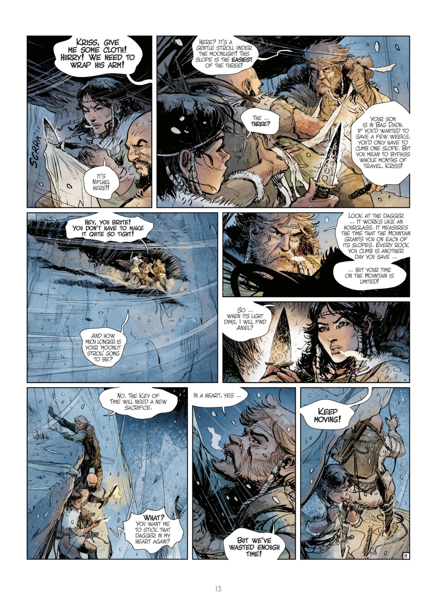 Read online Kriss of Valnor: The Mountain of Time comic -  Issue # Full - 15