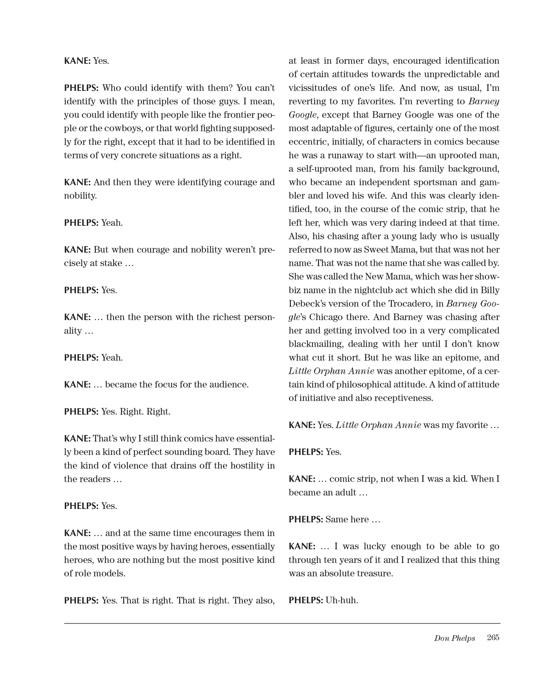 Read online Sparring With Gil Kane: Colloquies On Comic Art and Aesthetics comic -  Issue # TPB (Part 3) - 65