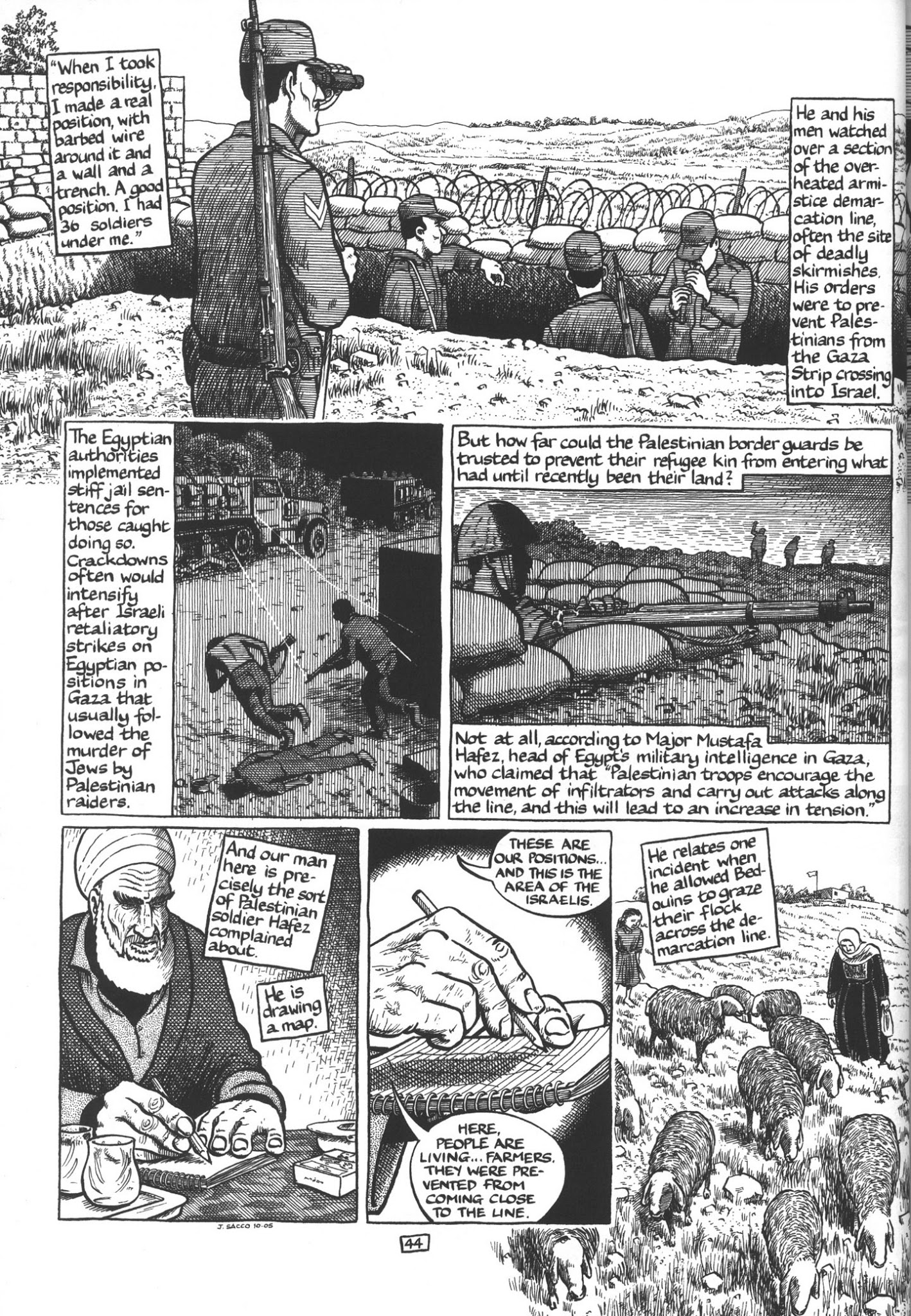 Read online Footnotes in Gaza comic -  Issue # TPB - 64