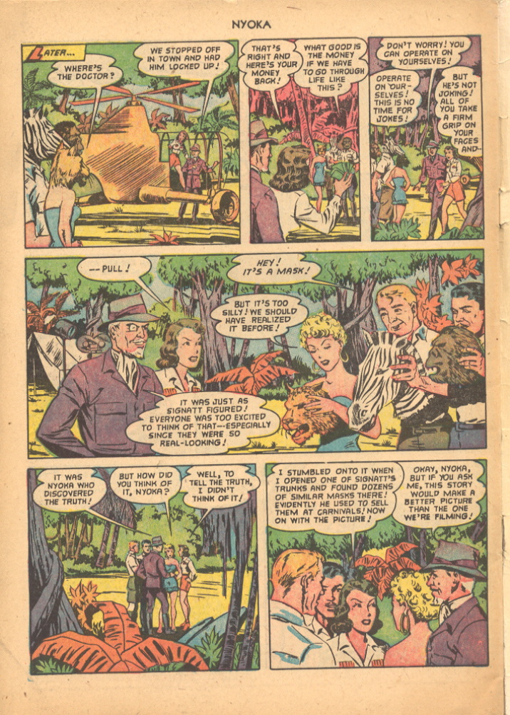 Read online Nyoka the Jungle Girl (1945) comic -  Issue #69 - 34