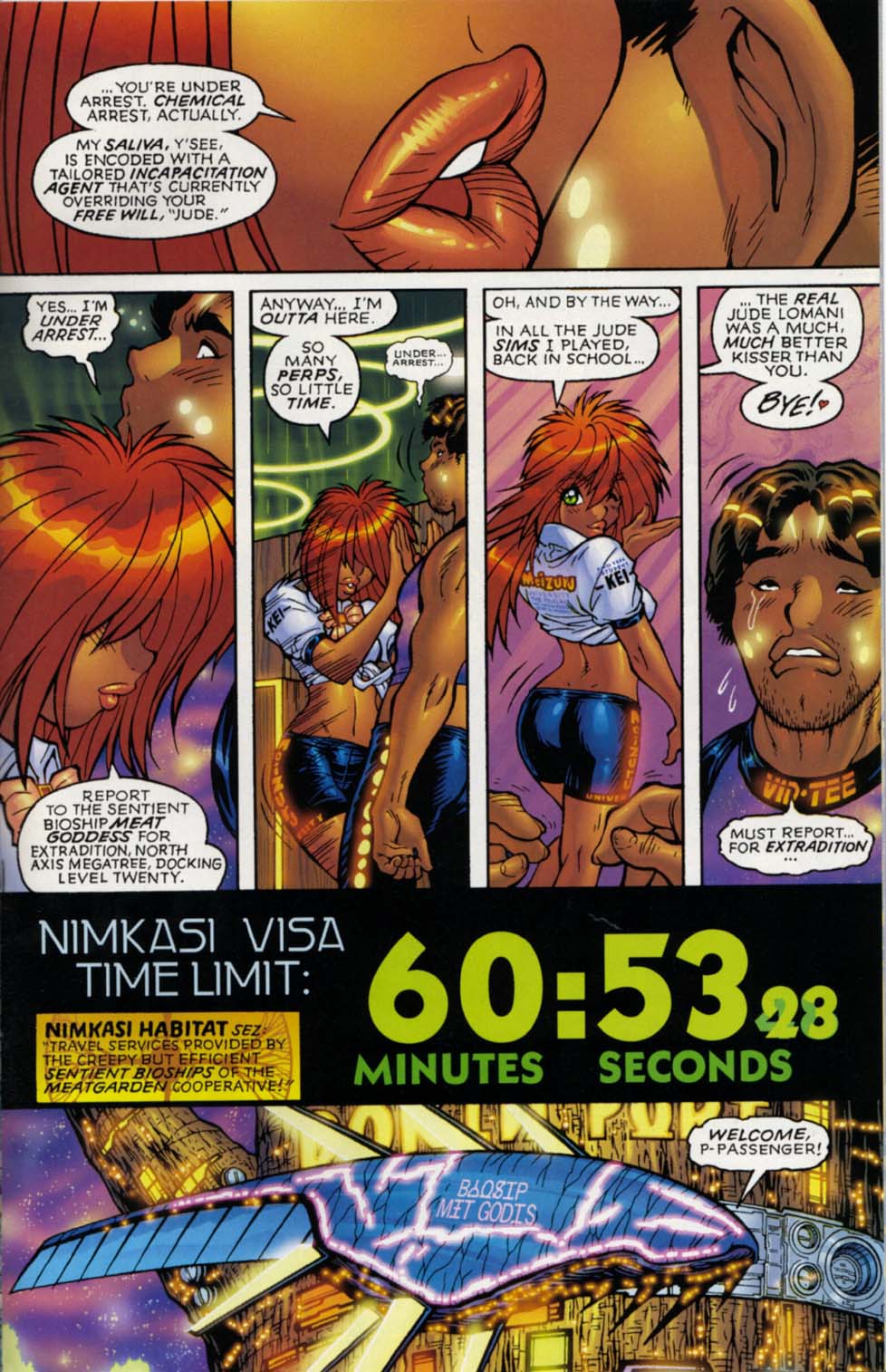 Read online Dirty Pair: Run From the Future comic -  Issue #2 - 25