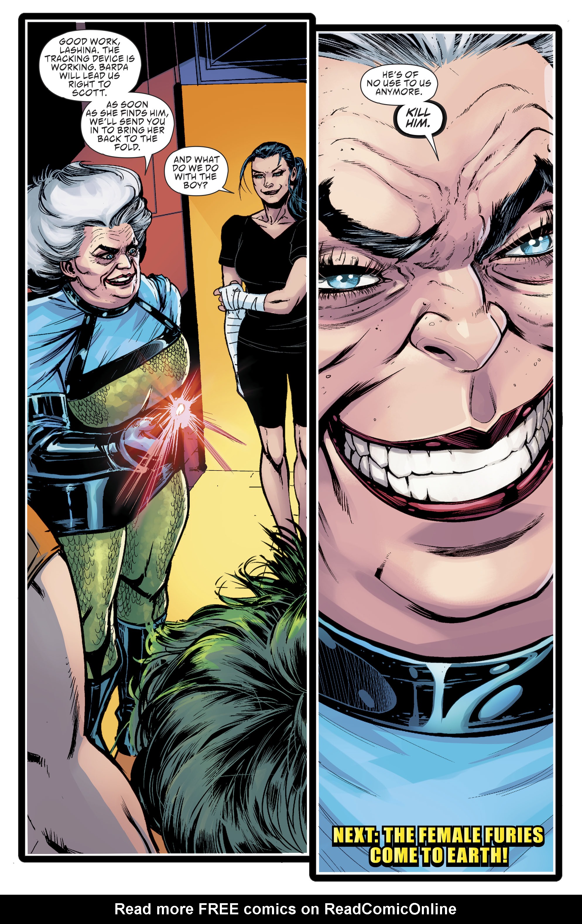 Read online Female Furies comic -  Issue #4 - 25