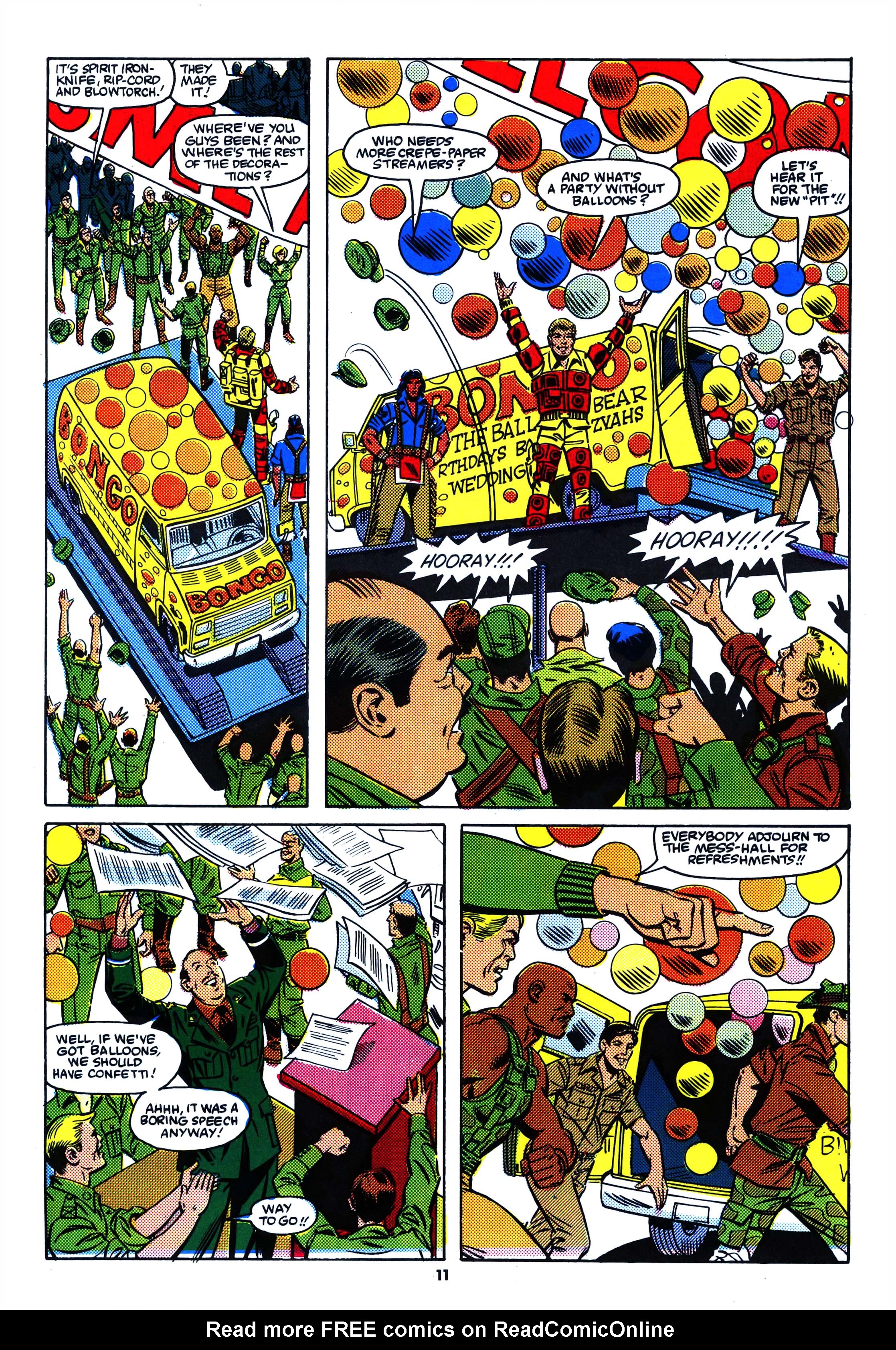 Read online Action Force comic -  Issue #27 - 11