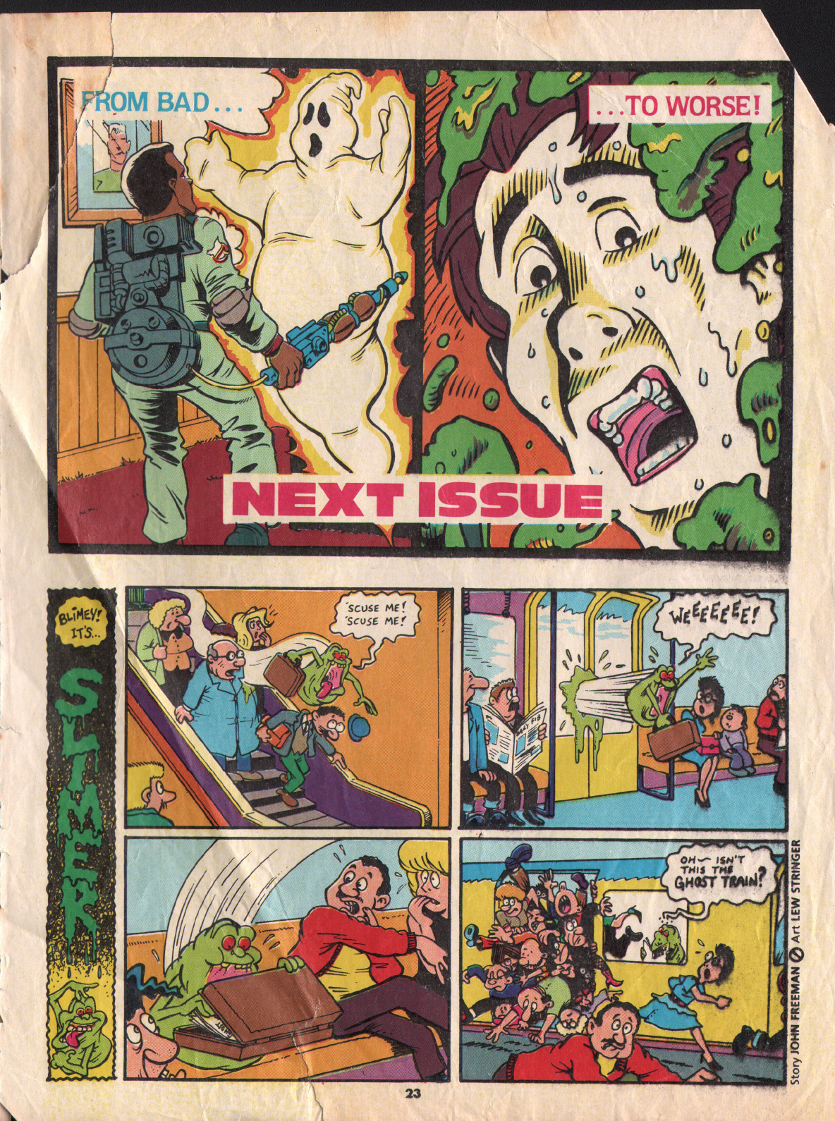 Read online The Real Ghostbusters comic -  Issue #9 - 23