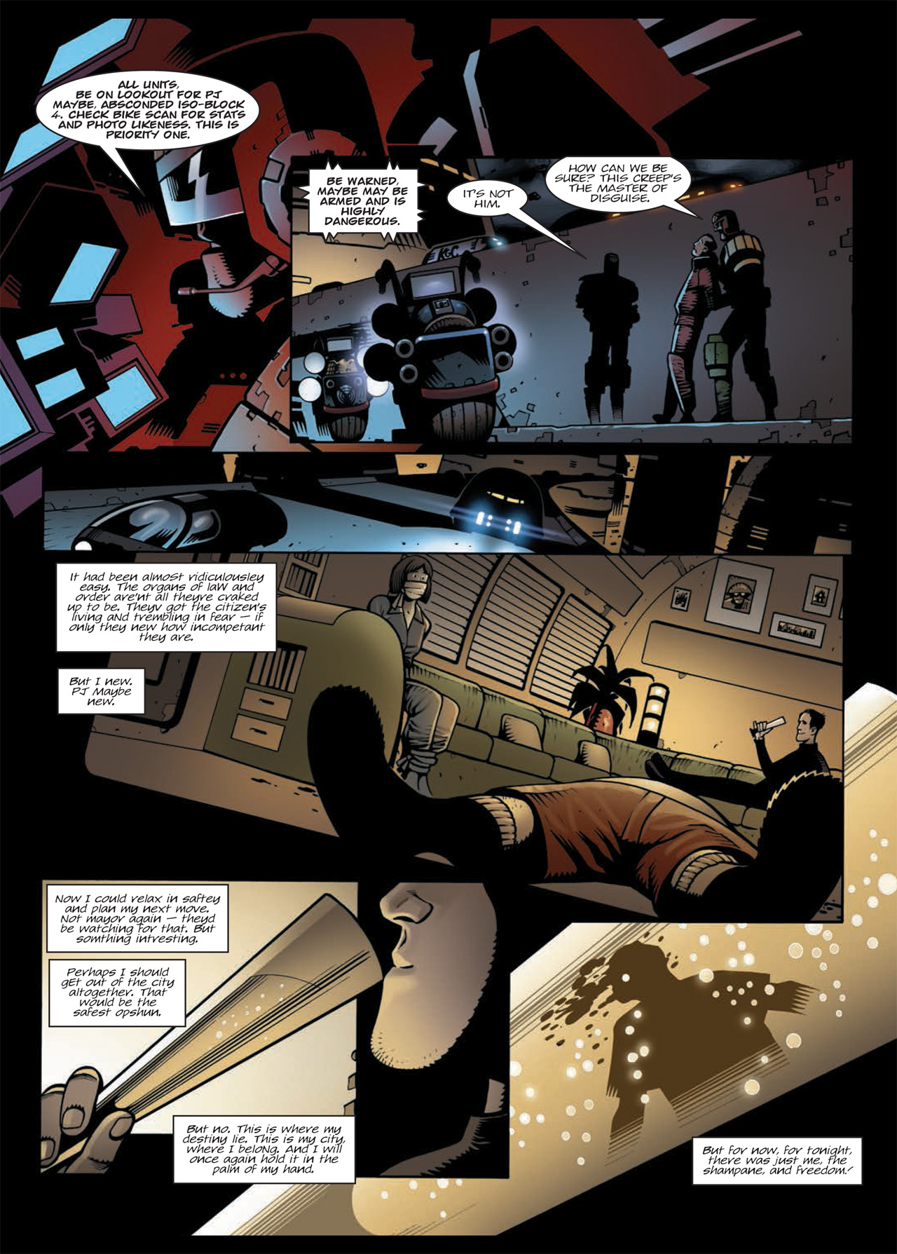 Read online Judge Dredd: Day of Chaos - The Fourth Faction comic -  Issue # TPB (Part 1) - 86