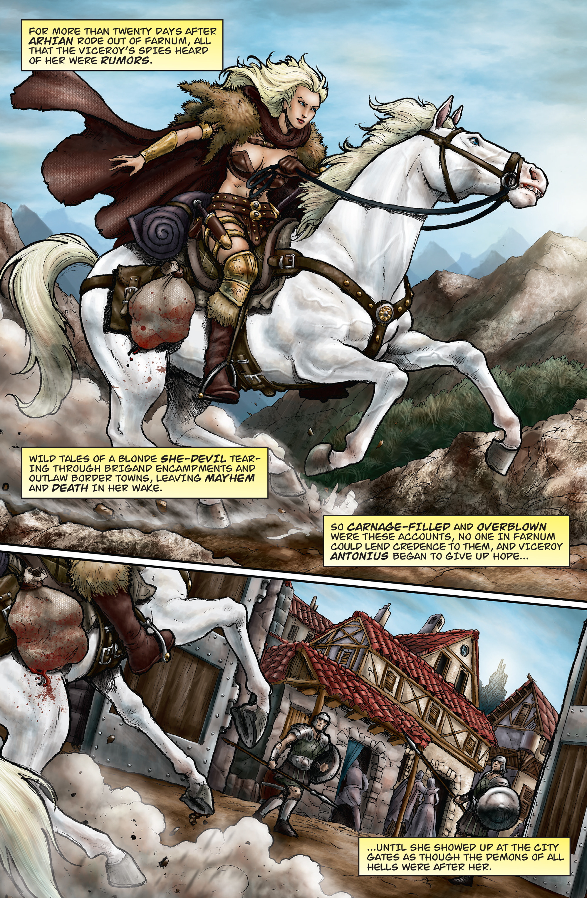 Read online Arhian: Head Huntress comic -  Issue #2 - 3