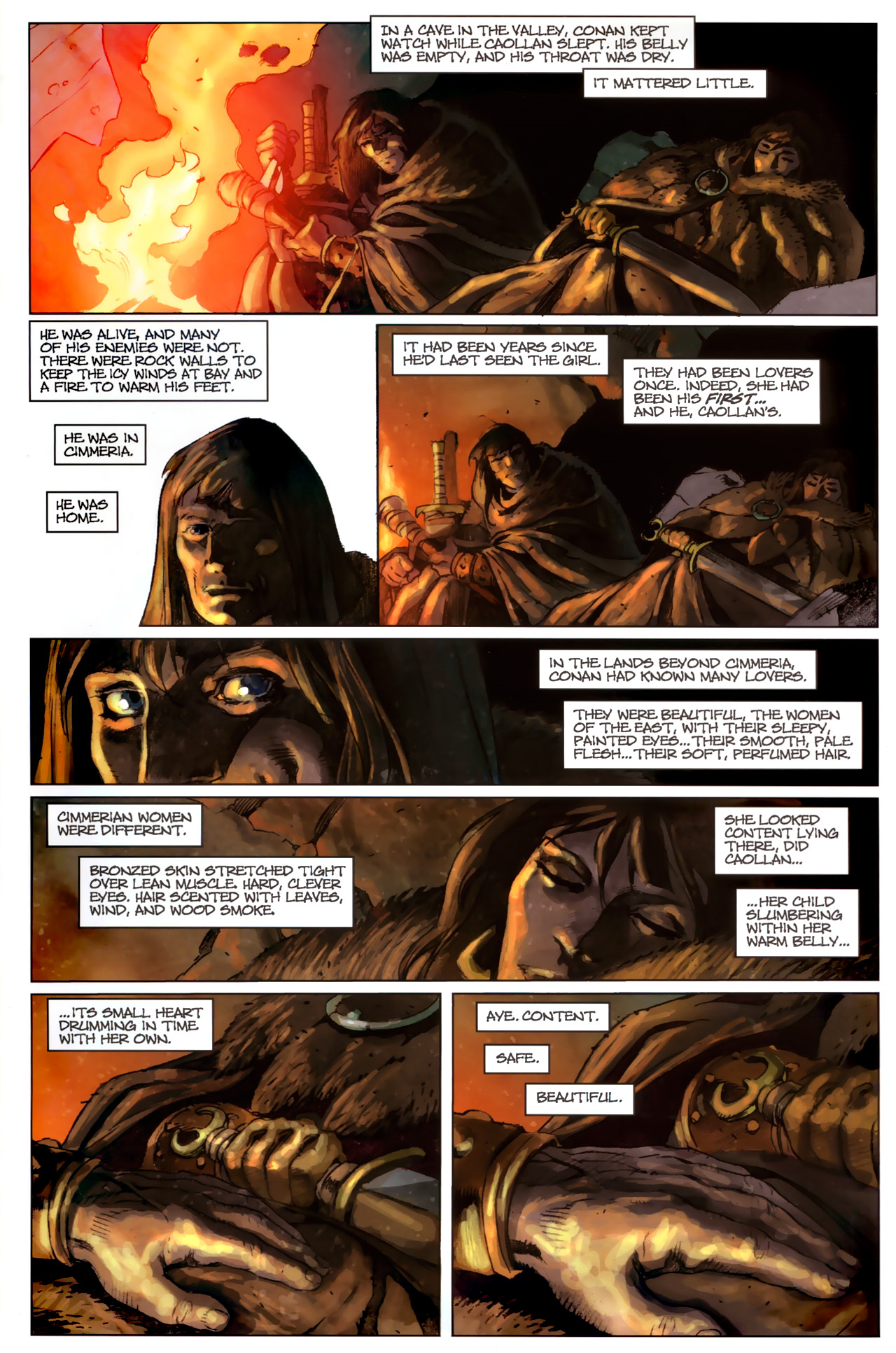 Read online Conan The Cimmerian comic -  Issue #4 - 5