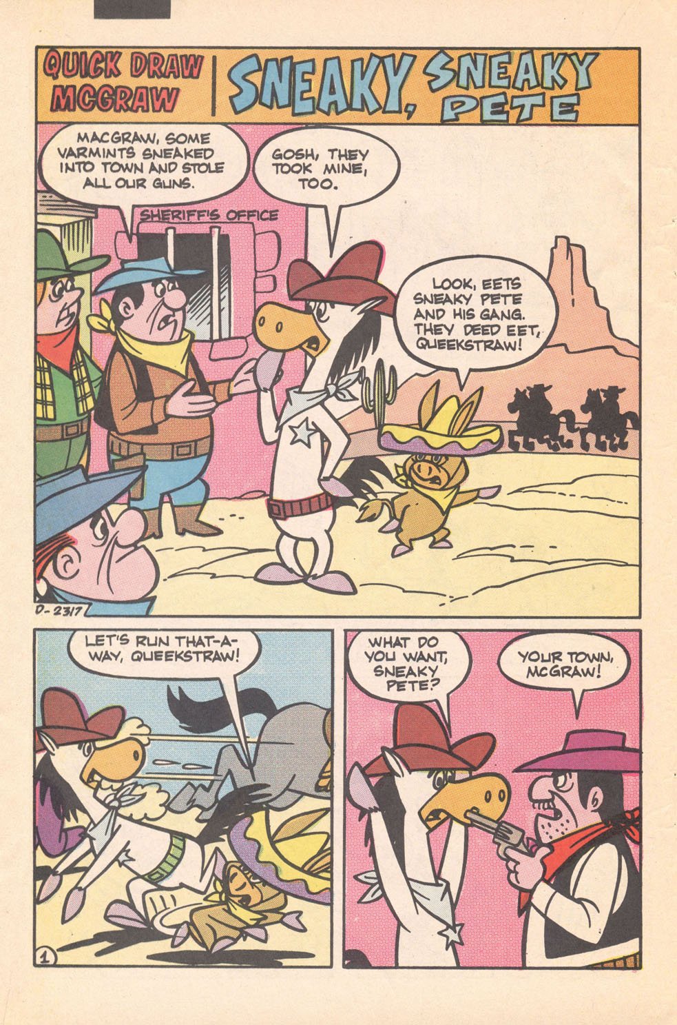 Read online Hanna Barbera Giant Size comic -  Issue #1 - 14