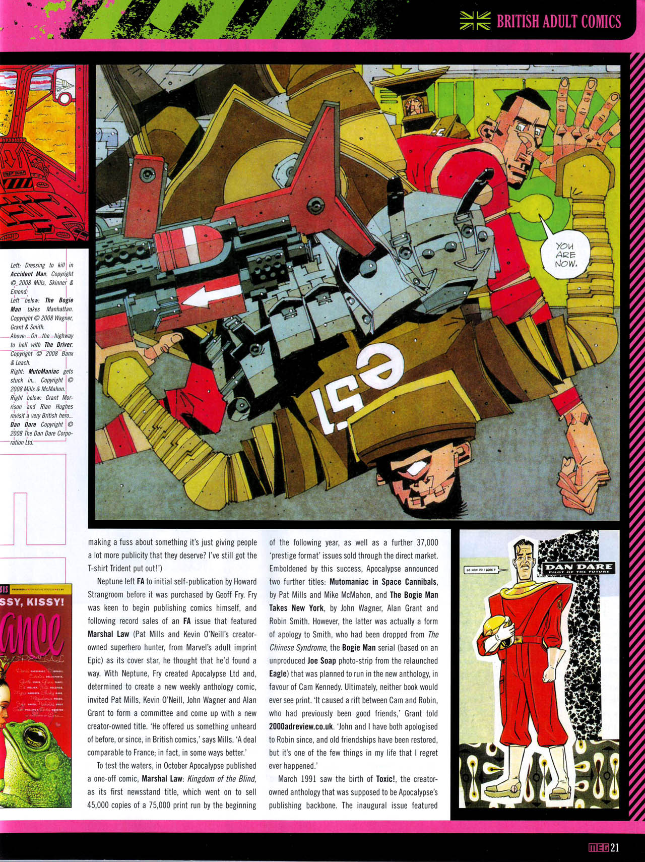 Read online Judge Dredd Megazine (Vol. 5) comic -  Issue #277 - 21
