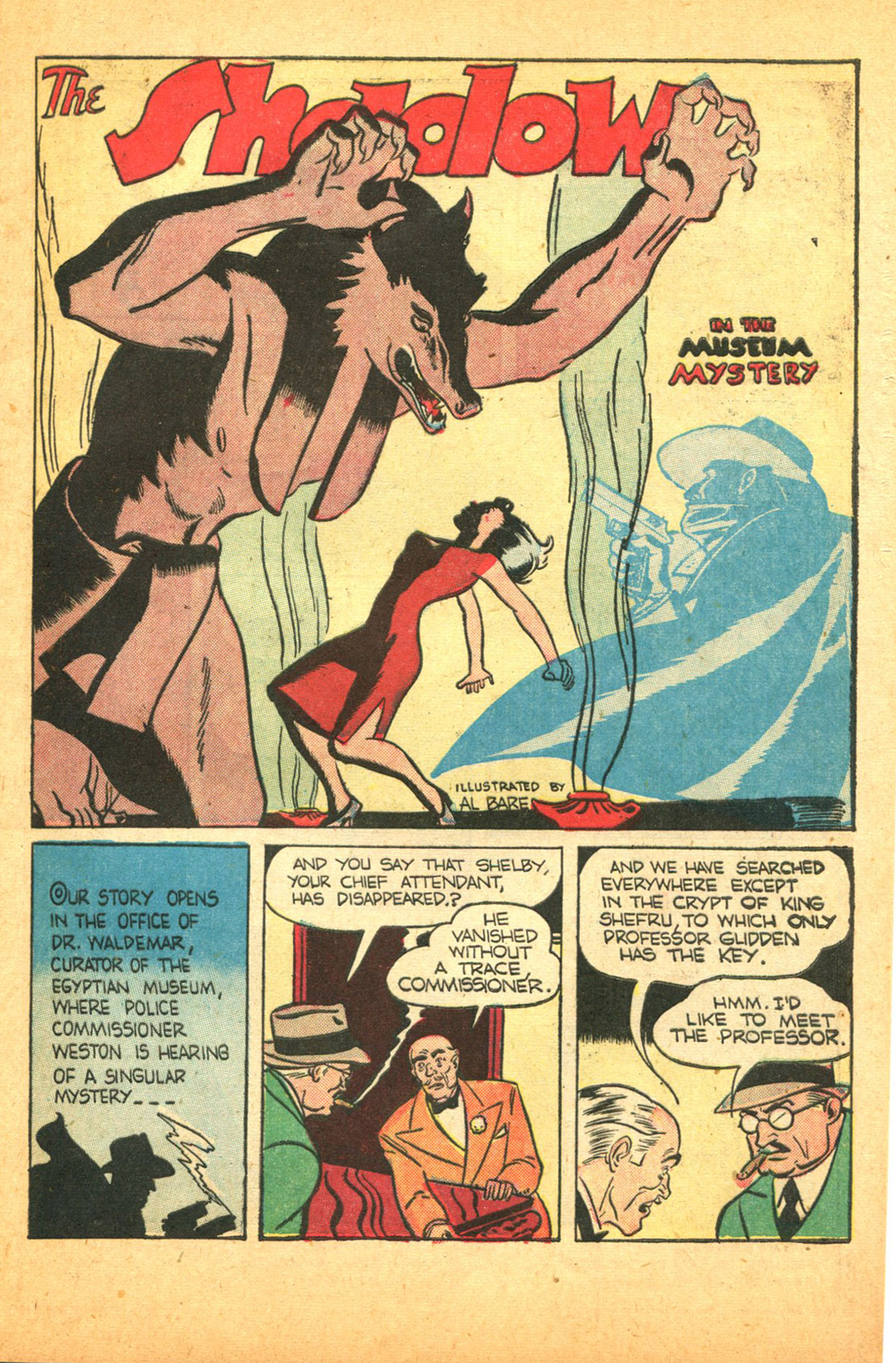 Read online Shadow Comics comic -  Issue #38 - 17
