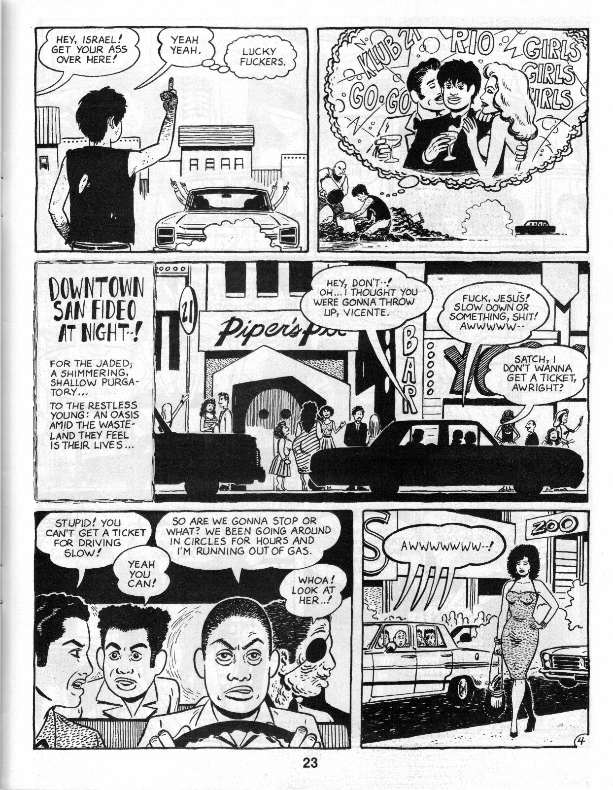 Read online Love and Rockets (1982) comic -  Issue #12 - 25