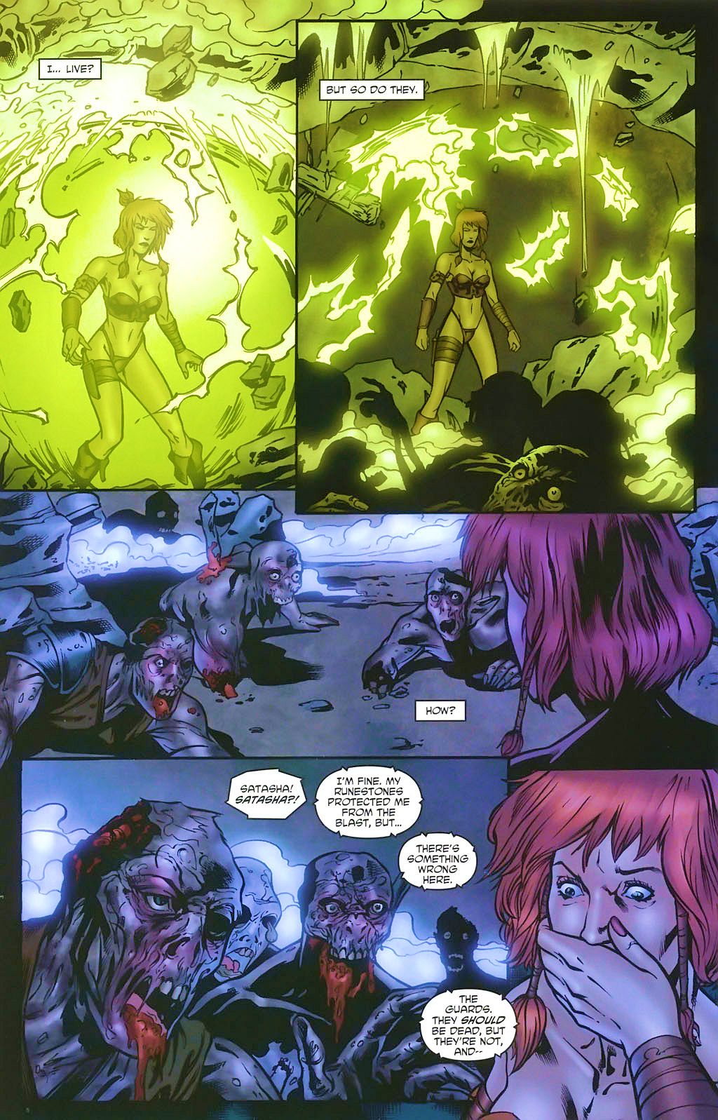 Read online Brian Pulido's Lady Death: Blacklands comic -  Issue #1 - 5