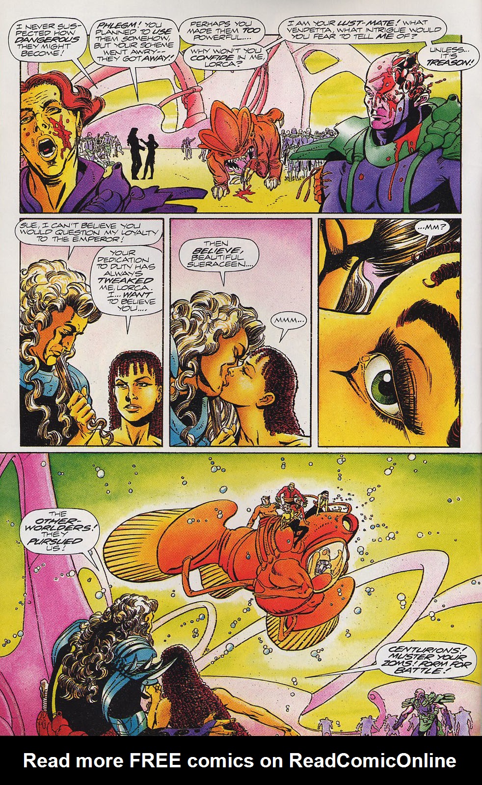 Read online Warriors of Plasm comic -  Issue #3 - 3