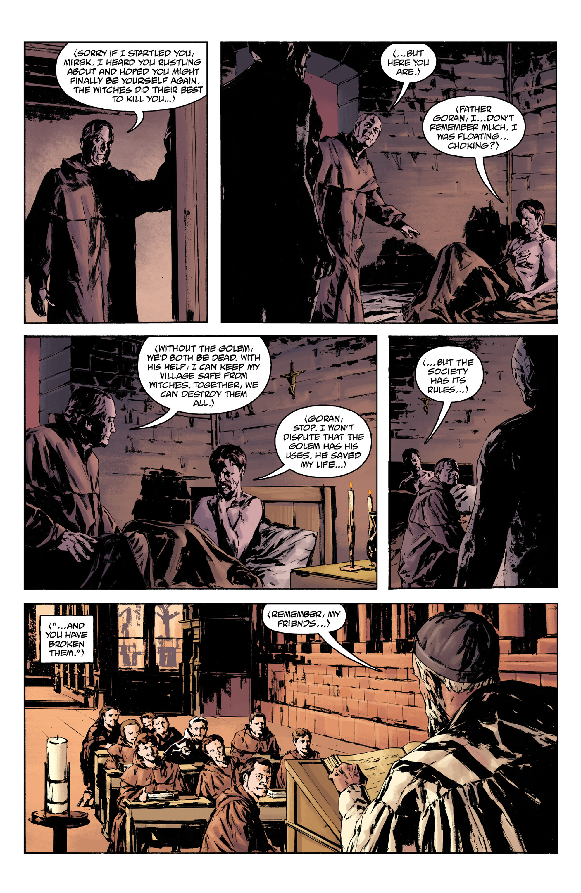 Read online Joe Golem: The Outer Dark comic -  Issue #1 - 4