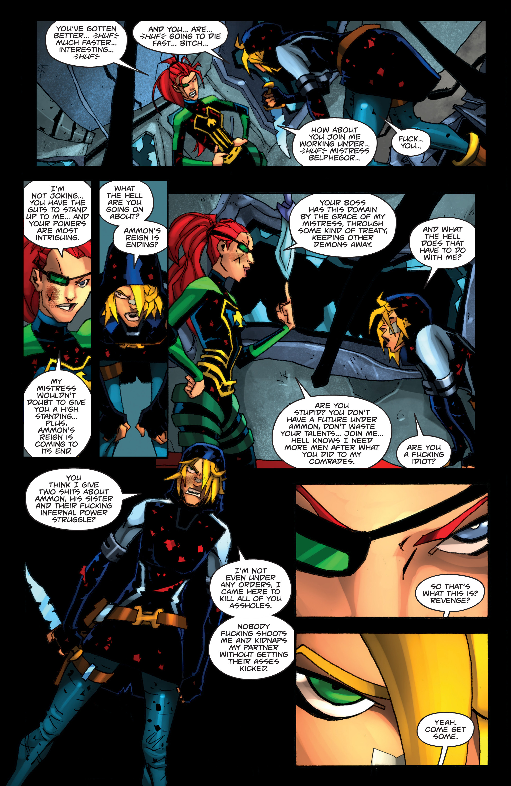 Read online Obey Me comic -  Issue #5 - 23