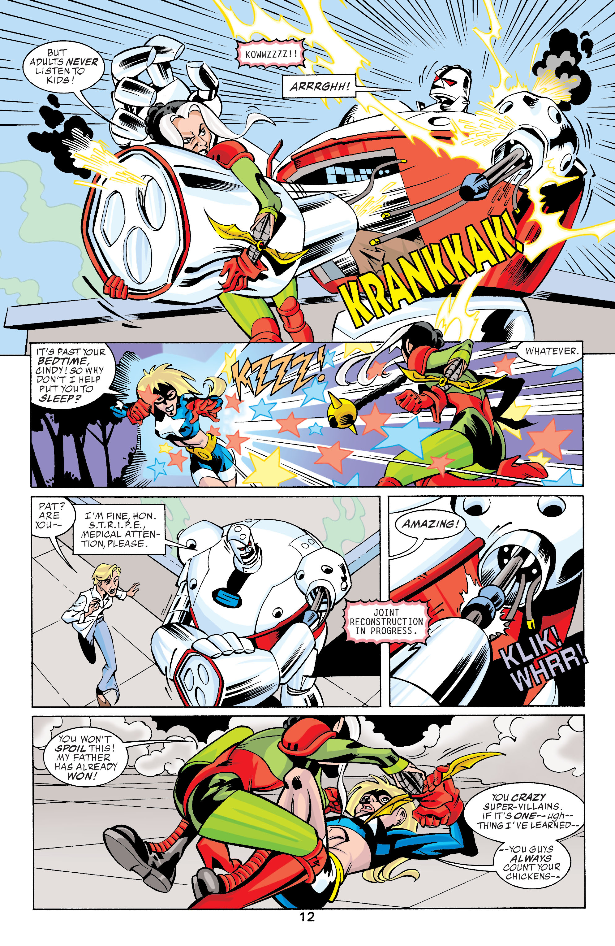 Read online Stars and S.T.R.I.P.E. comic -  Issue #13 - 13