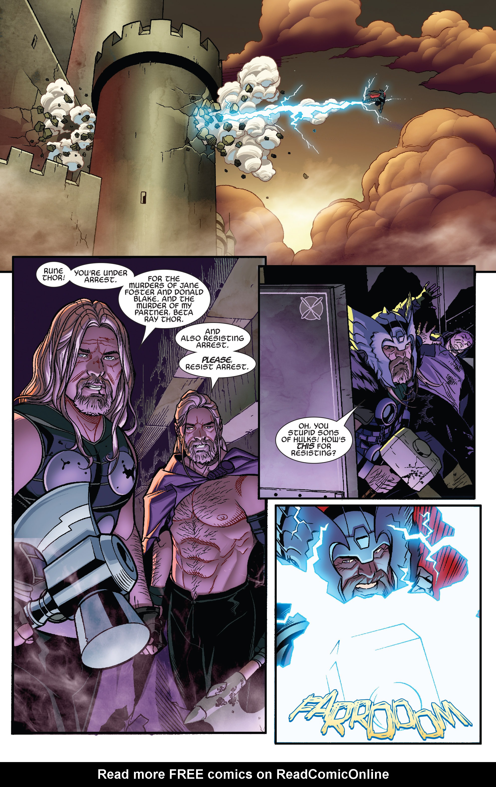 Read online Thors comic -  Issue #4 - 5