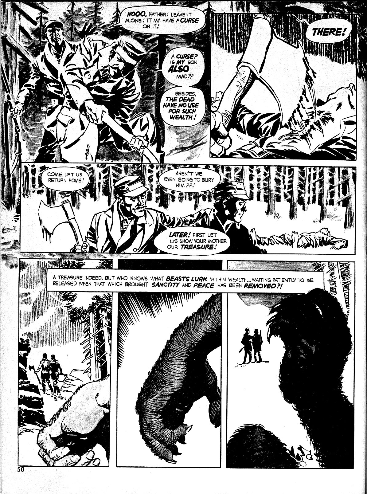Read online Nightmare (1970) comic -  Issue #7 - 50