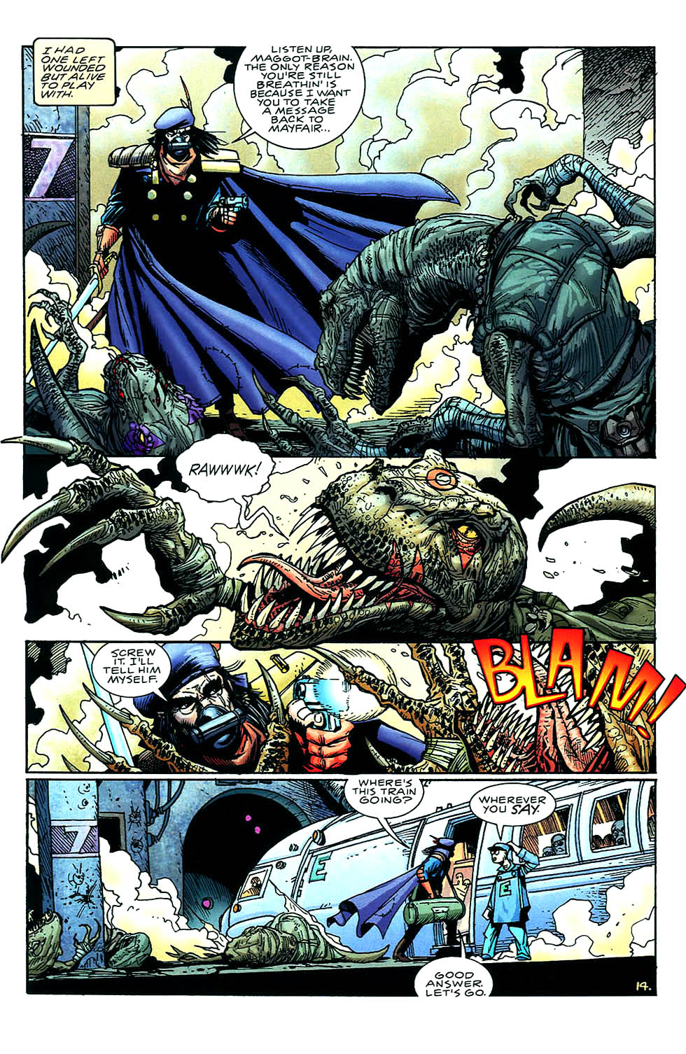 Read online Grimjack: Killer Instinct comic -  Issue #5 - 16