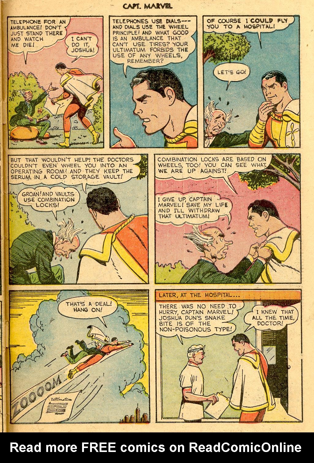 Read online Captain Marvel Adventures comic -  Issue #112 - 47