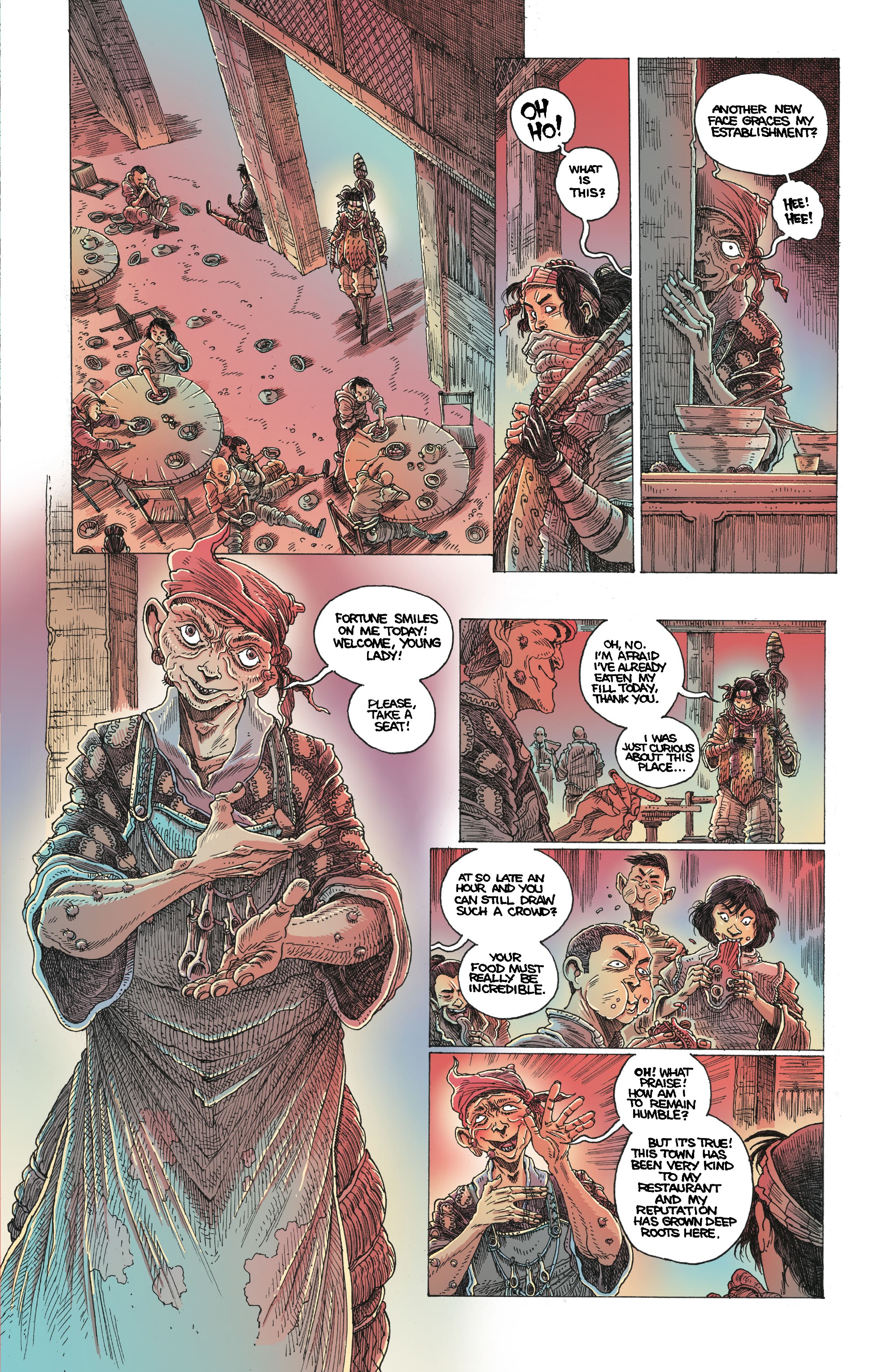 Read online Orphan and the Five Beasts comic -  Issue #3 - 15