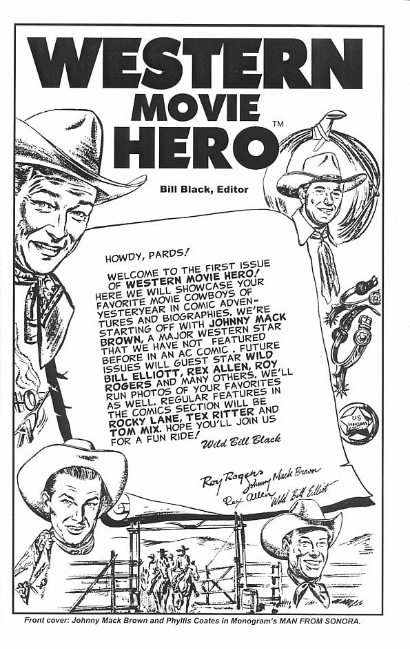 Read online Western Movie Hero comic -  Issue #1 - 3