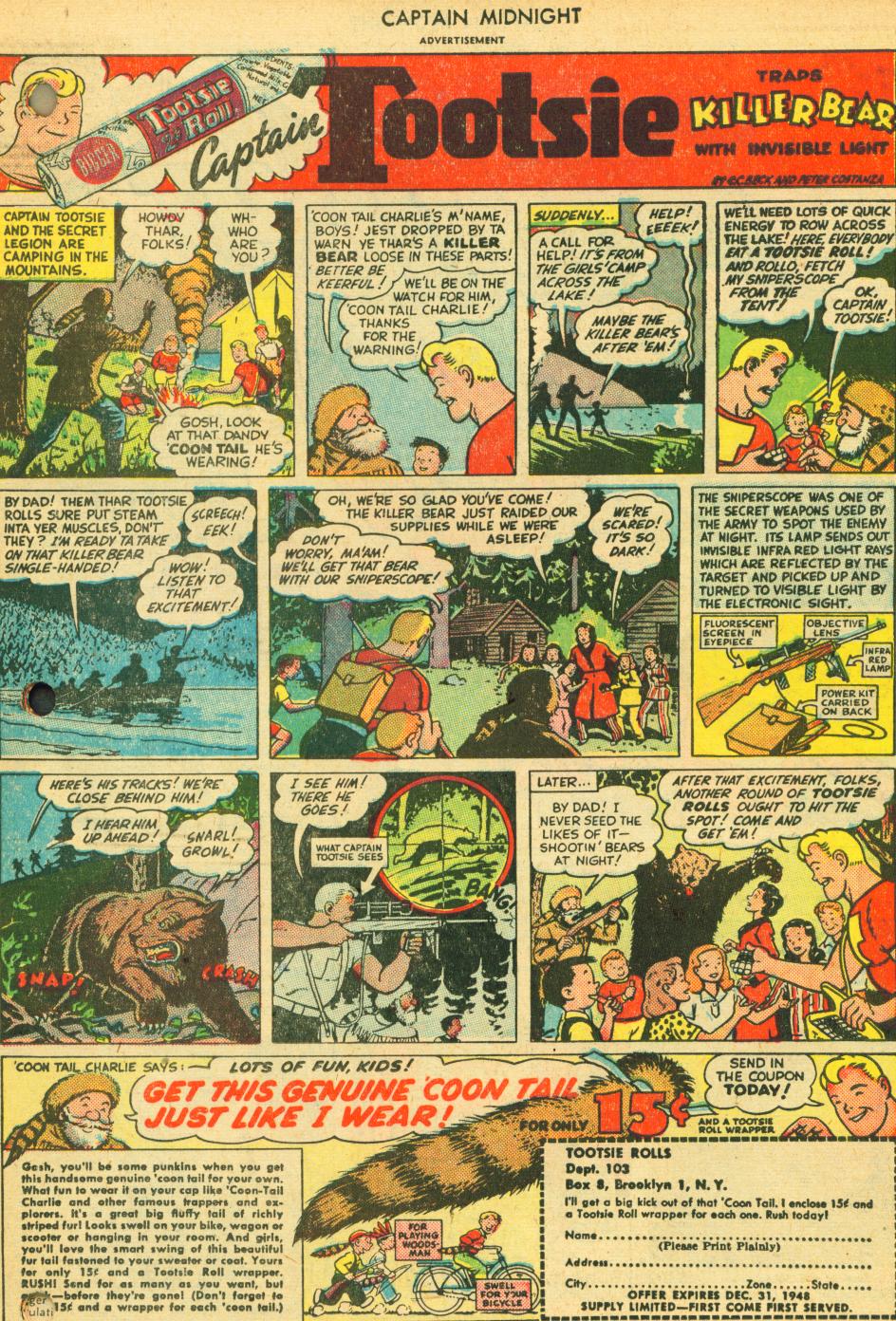 Read online Captain Midnight (1942) comic -  Issue #64 - 22